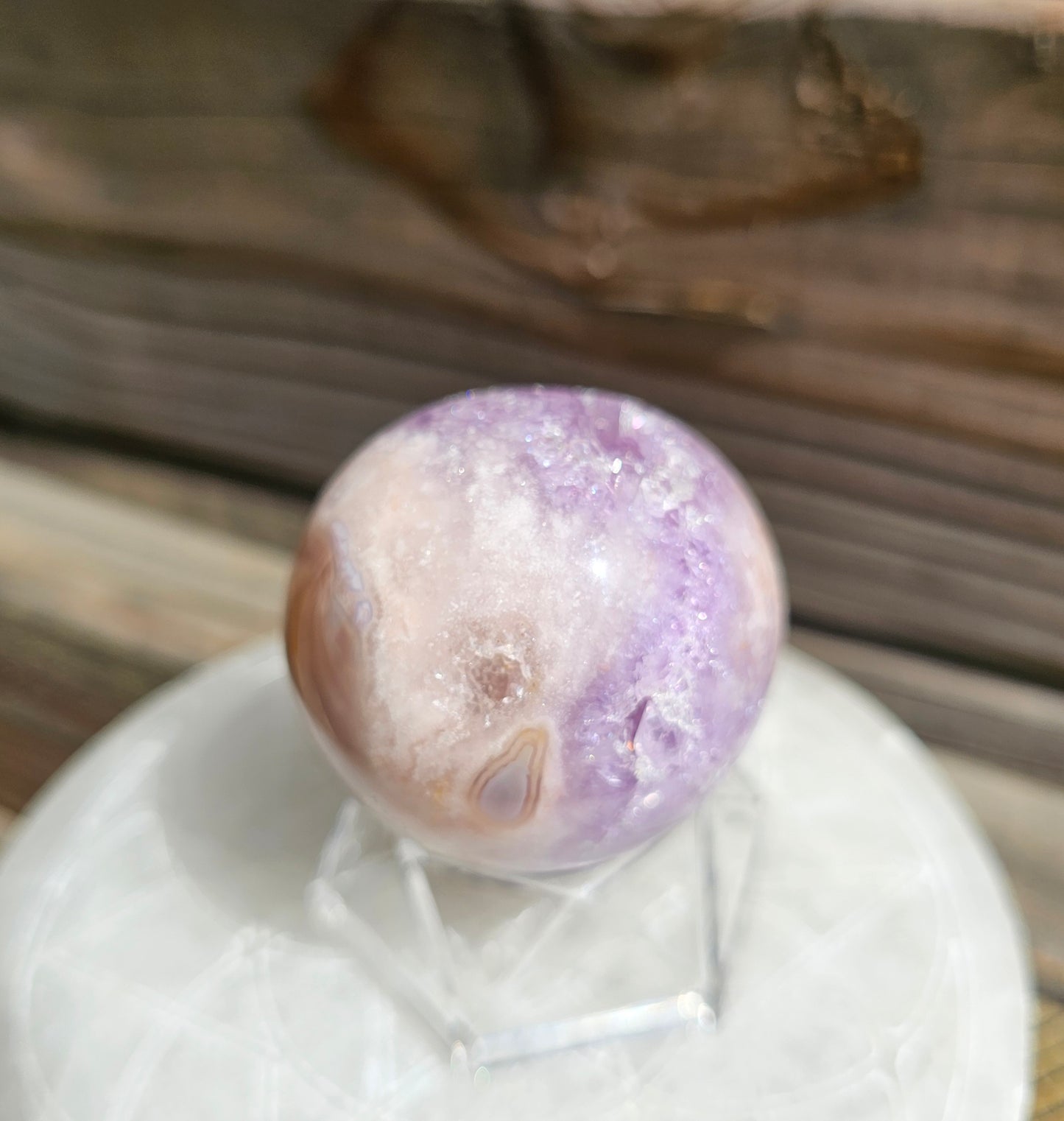 Druzy Amethyst W/ F.A. Sphere
