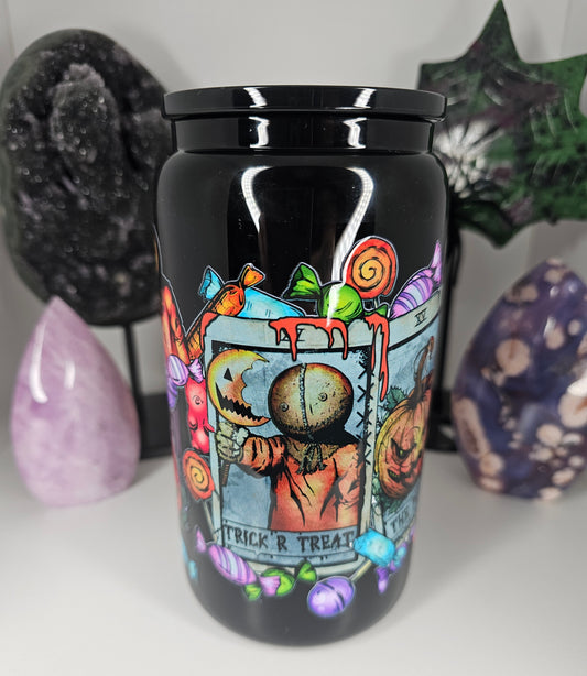 16oz Trick r' Treat Glass Cup