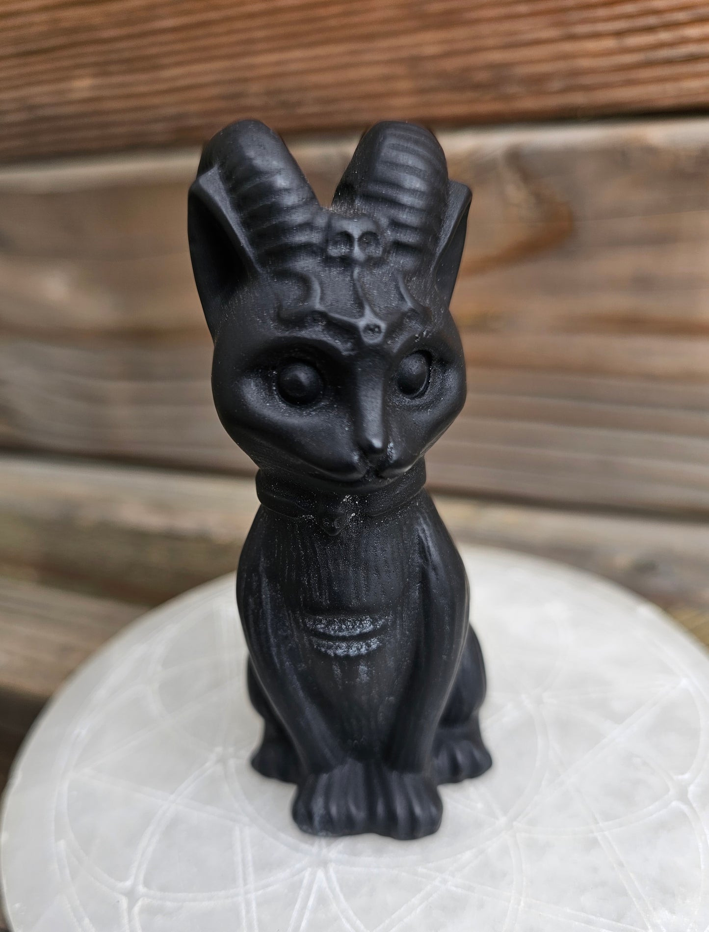Black Obsidian Baphomet
