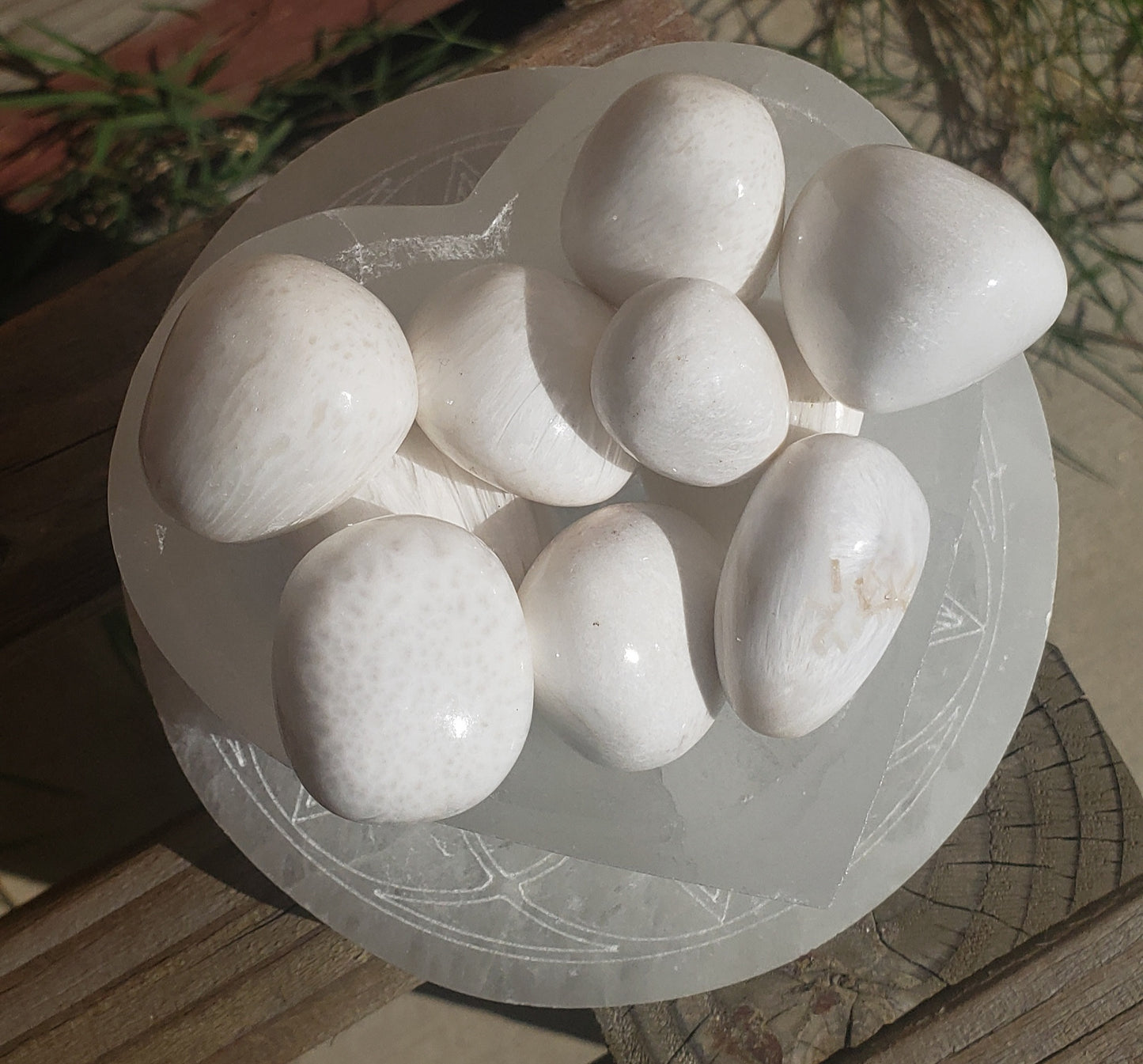 Scolecite Tumbled Stone