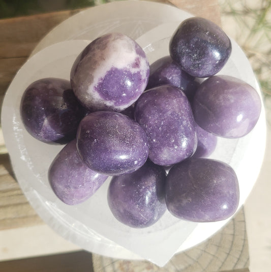 Lepidolite Tumbled Stone