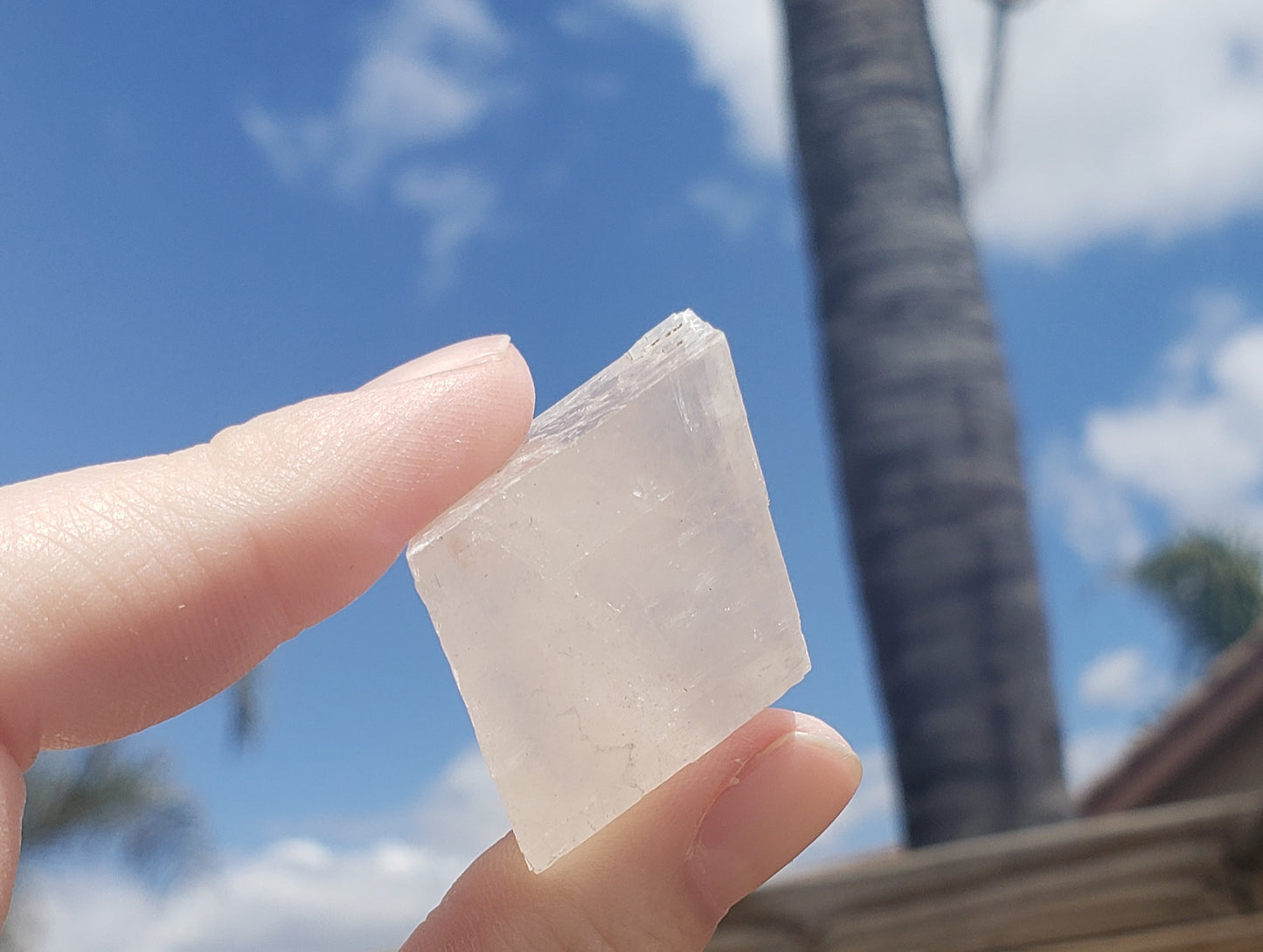 Pink Optical Calcite