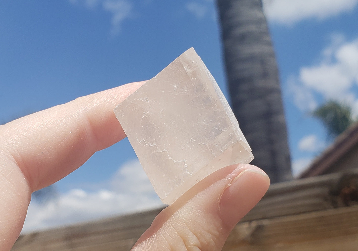 Pink Optical Calcite