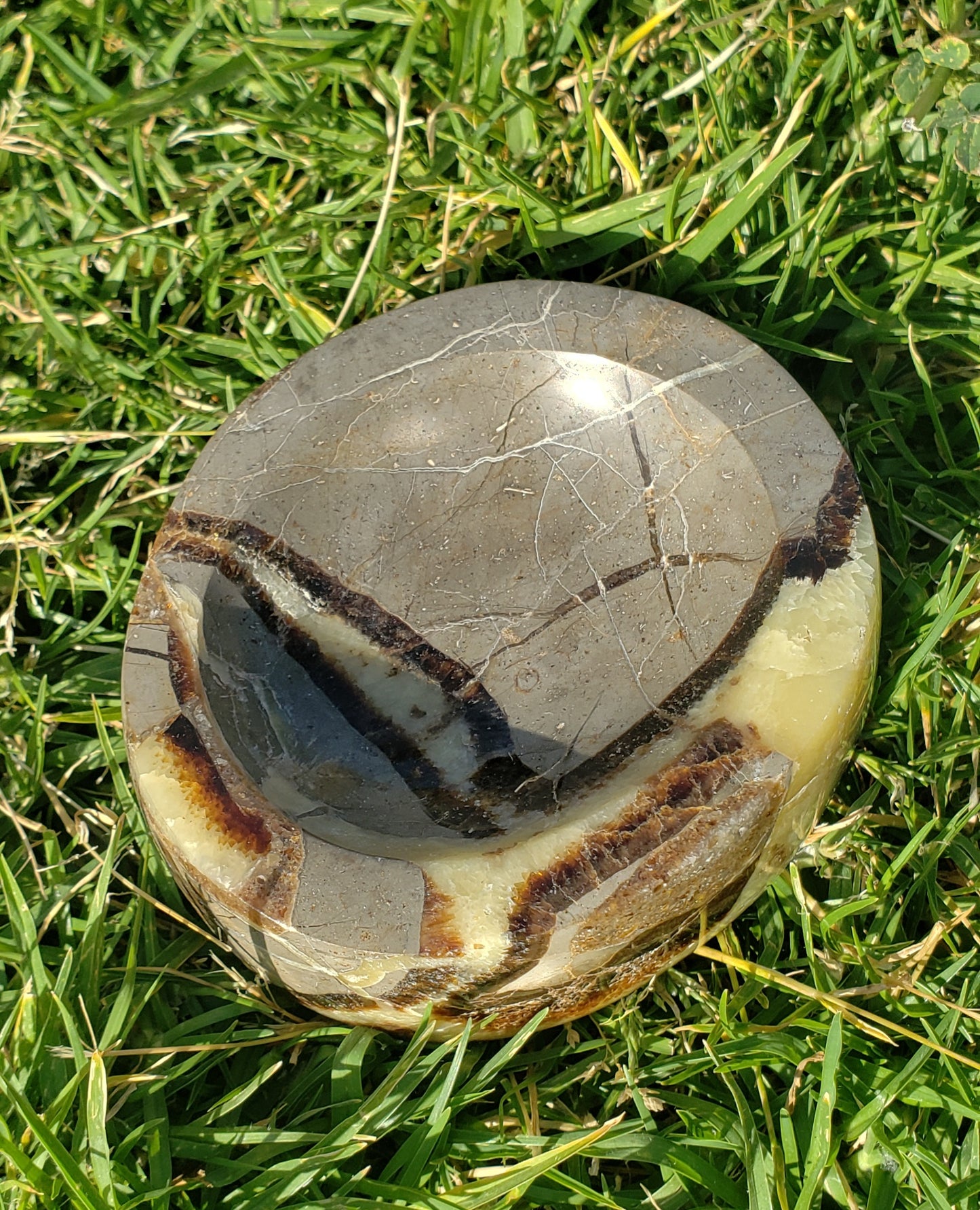 Septarian Bowl/Dish 1.7lb