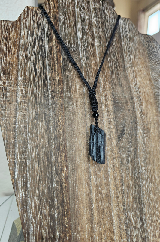 Black Tourmaline Necklace (1)
