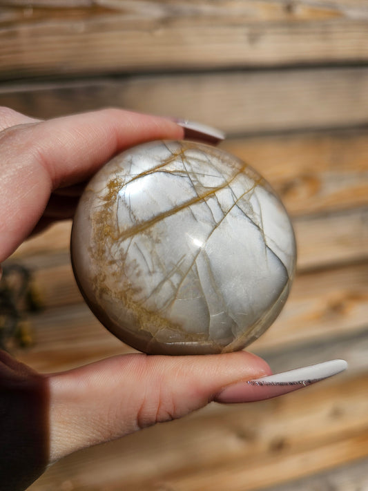 Peach Moonstone Palmstone