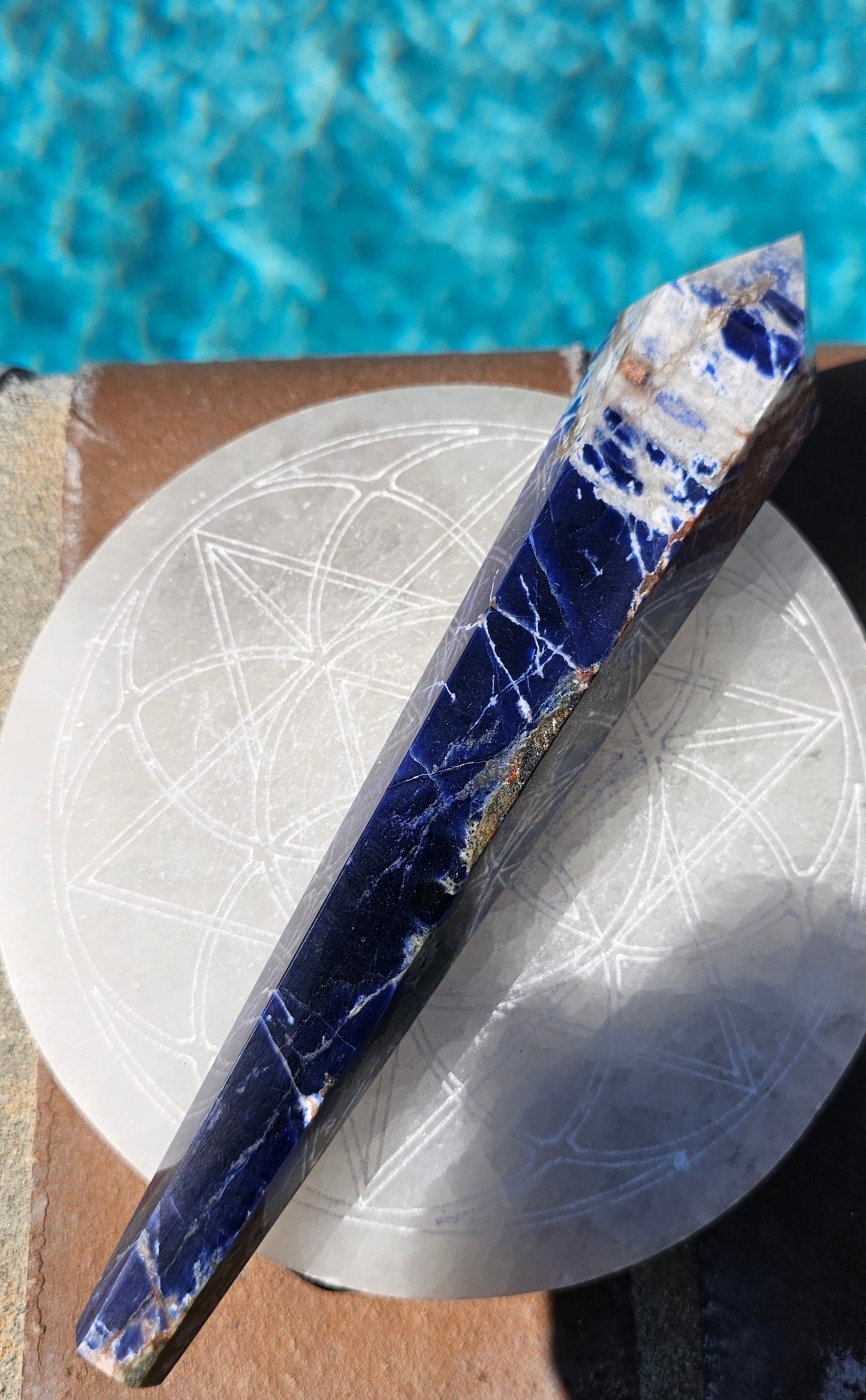 Sodalite Wand #1