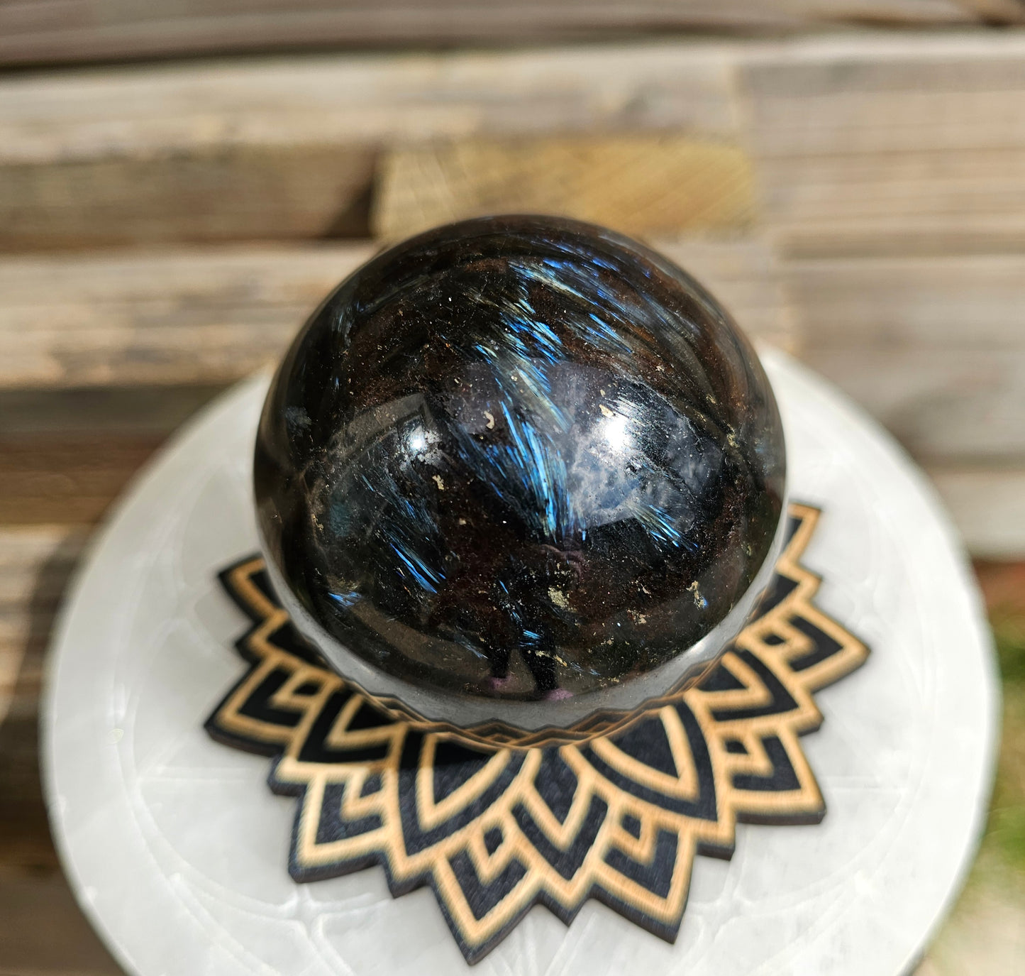 Astrophyllite Sphere