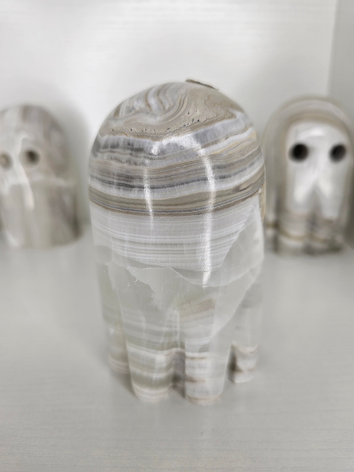 Grey Onyx Ghost Lamp #3