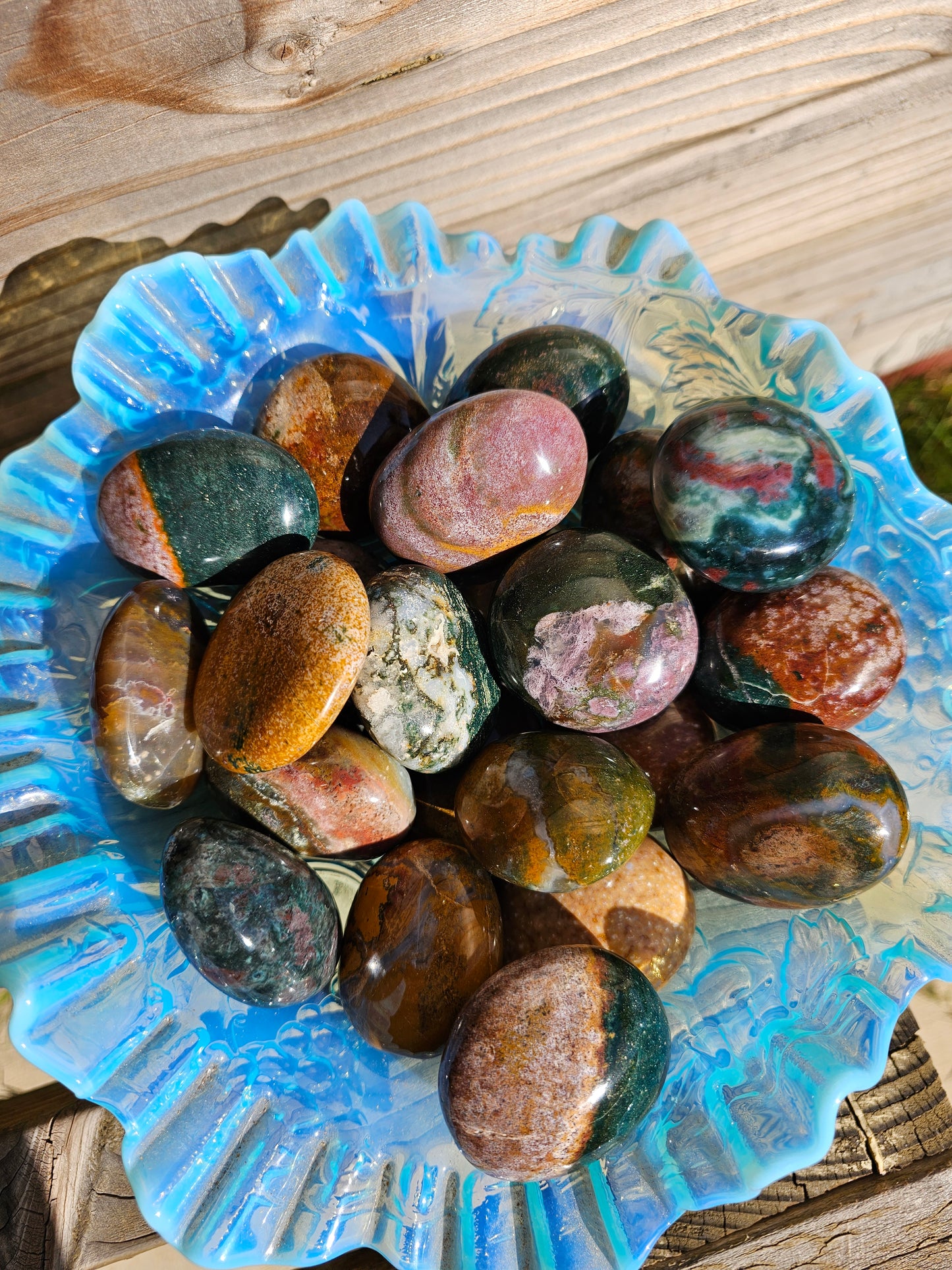 Ocean Jasper Palmstone