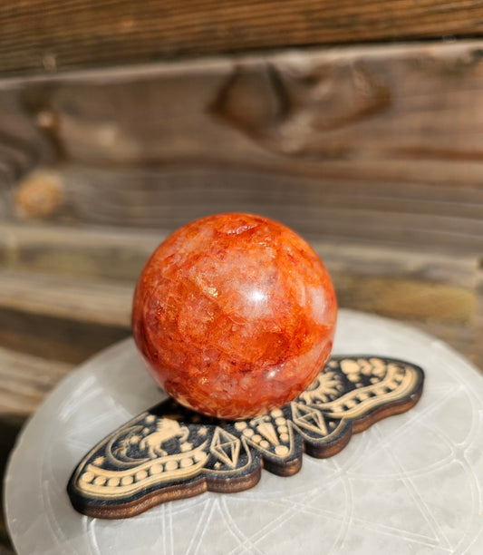 Fire Quartz Sphere *A