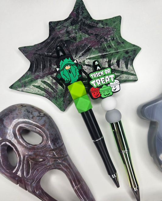 Spooky Seasons Beaded Pen
