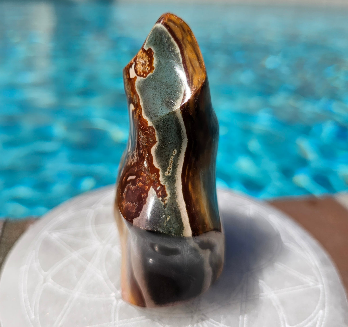 SM Polychrome Jasper Flame (B)