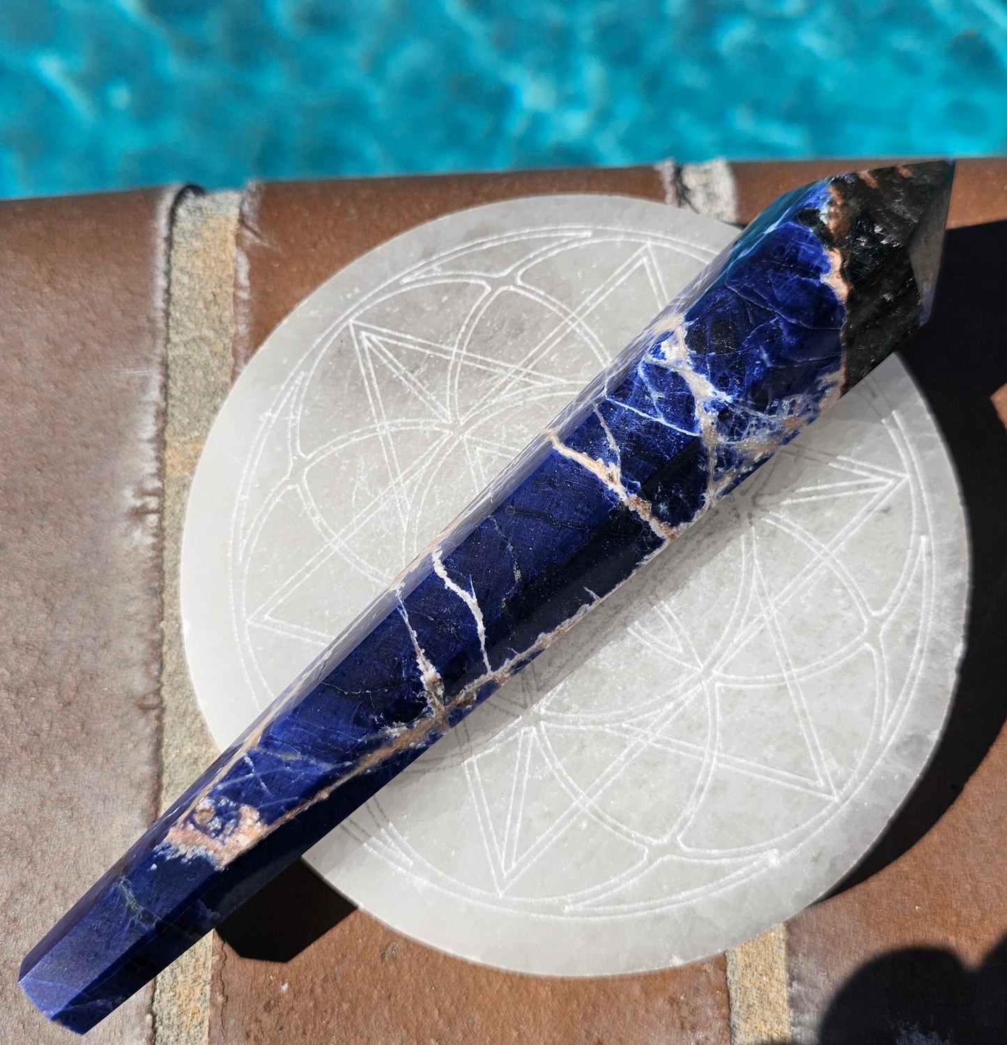 Sodalite Wand #3