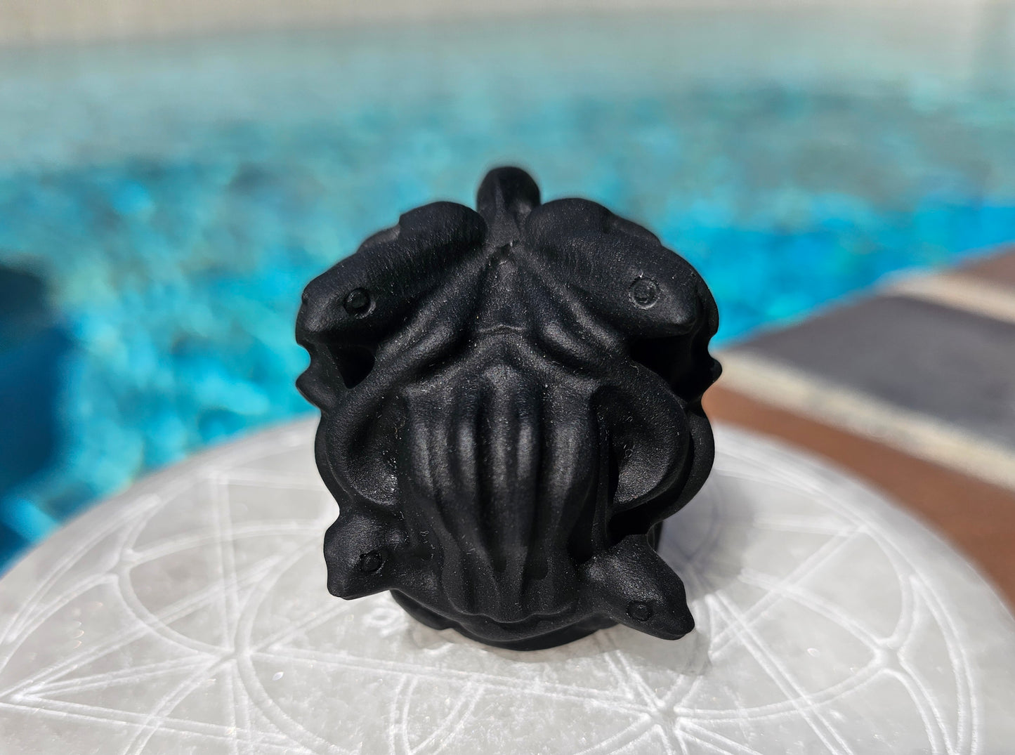 Black Obsidian Medusa