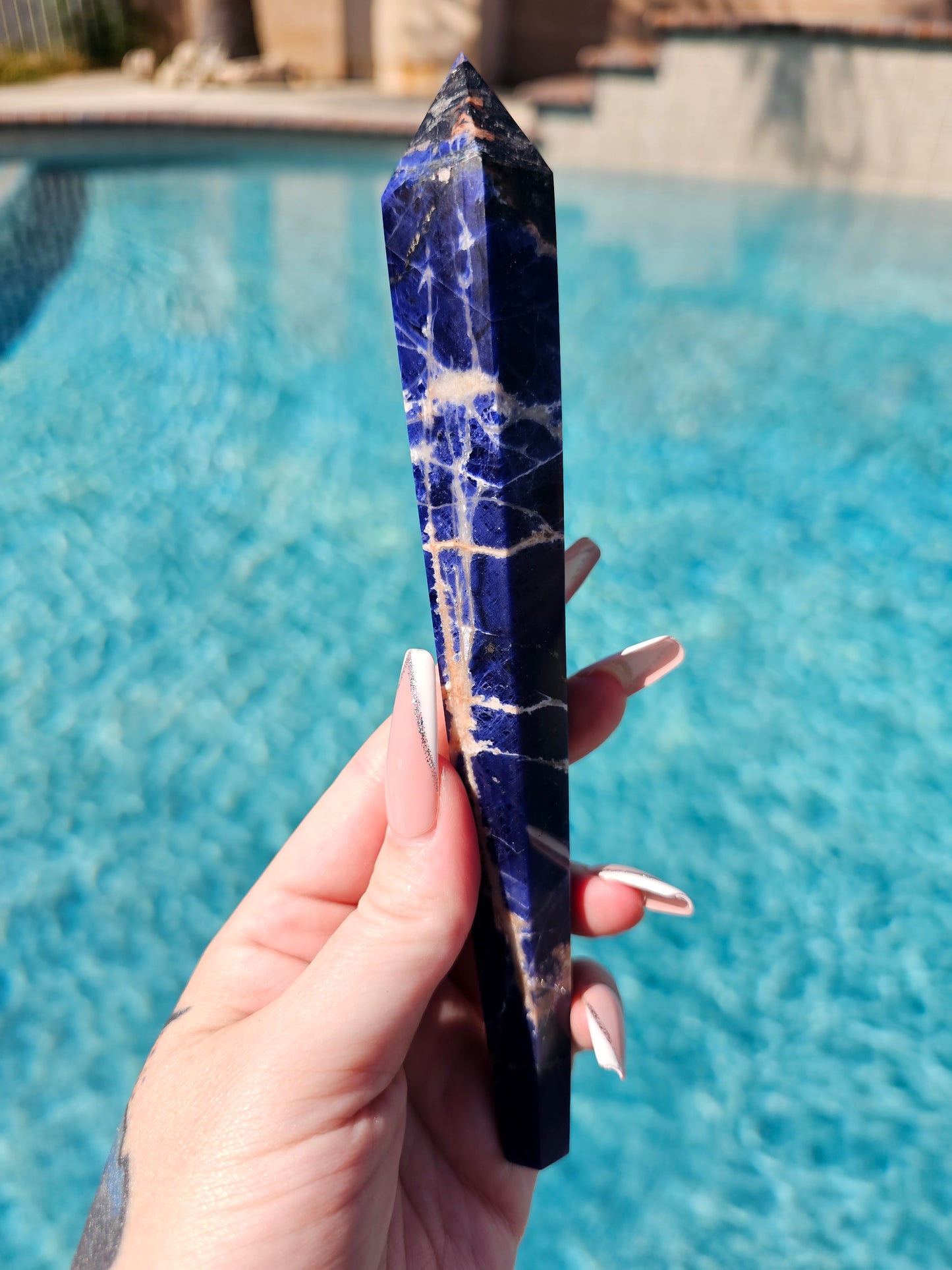 Sodalite Wand #3