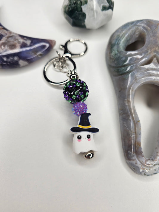 Spooky Boo Keychain