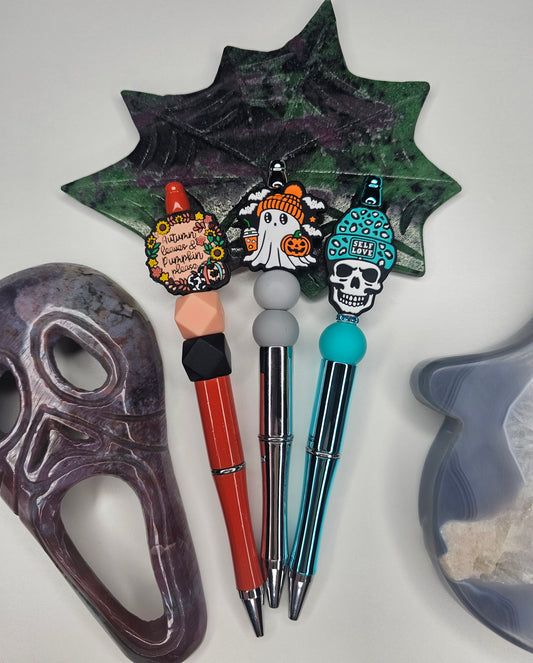 Fall Season Beaded Pen