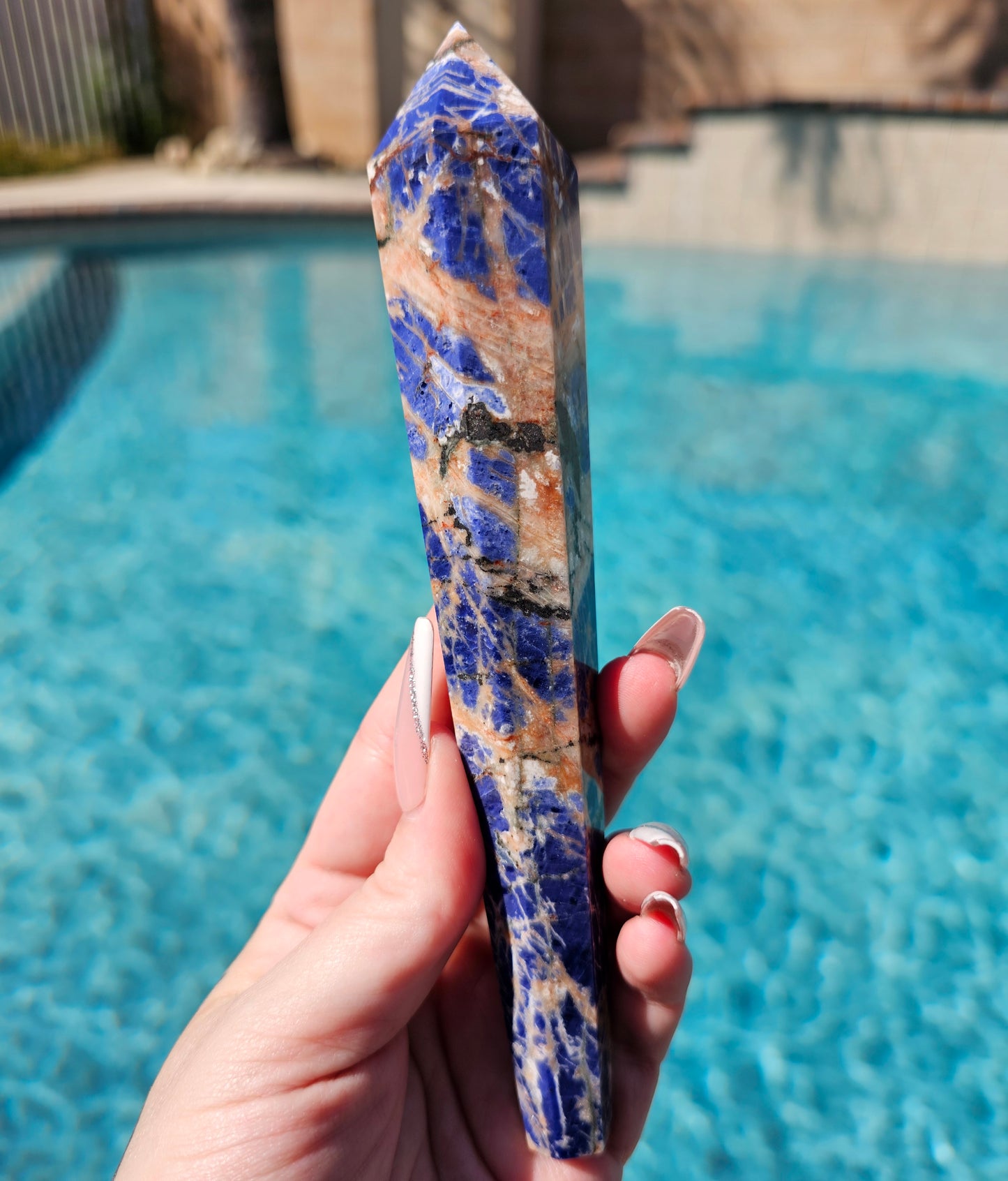 Sodalite Wand #2