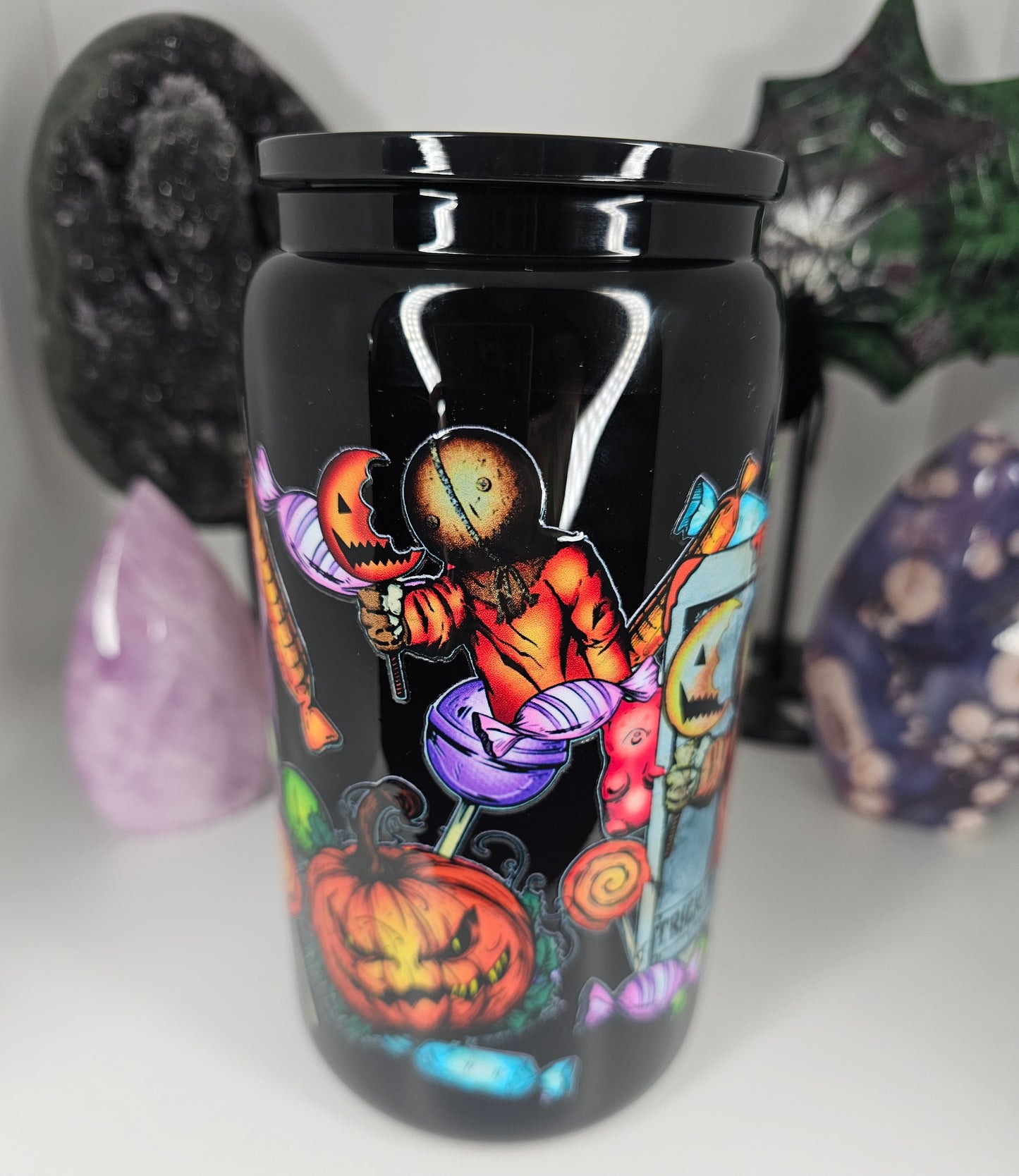 16oz Trick r' Treat Glass Cup