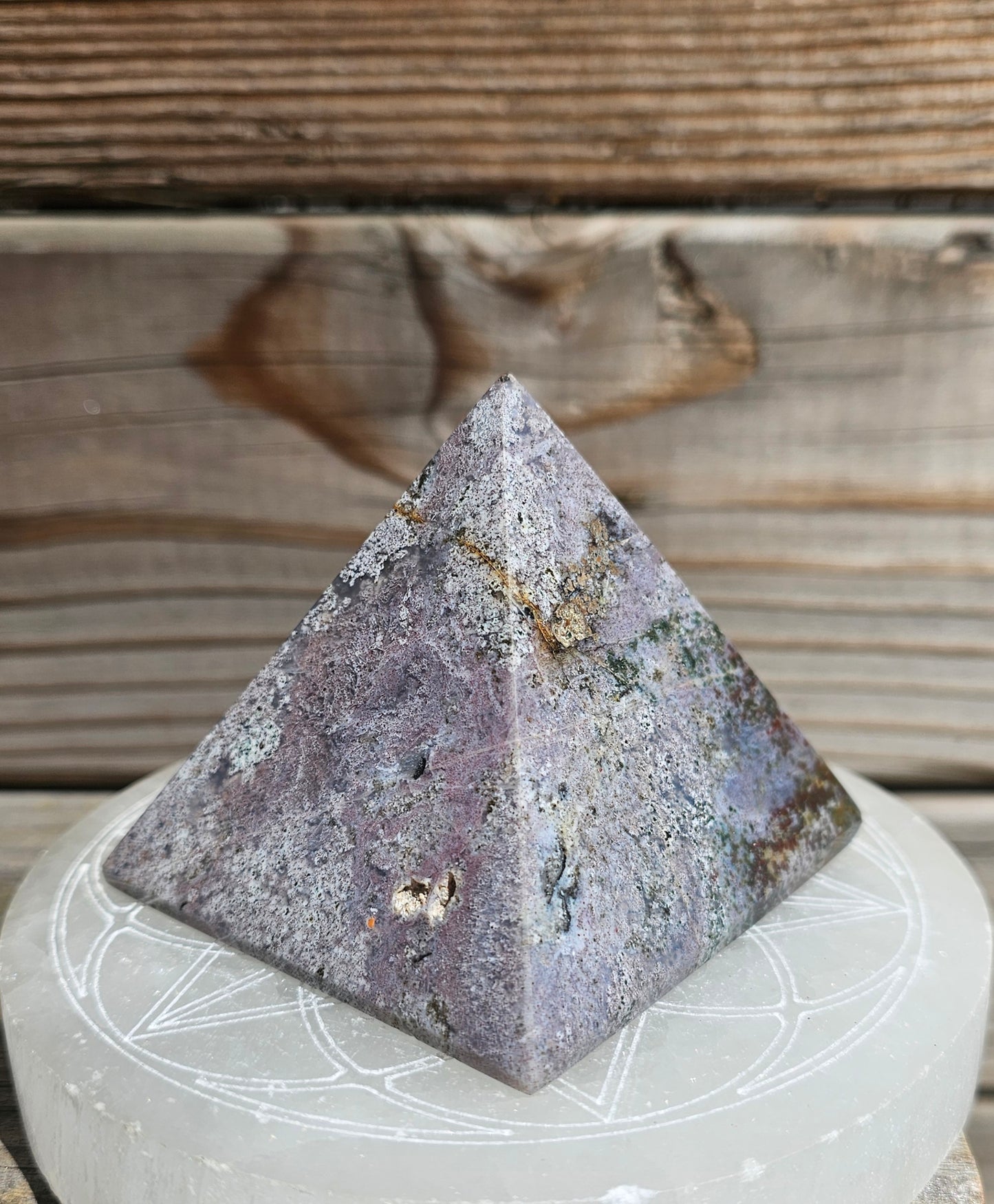 Ocean Jasper Pyramid