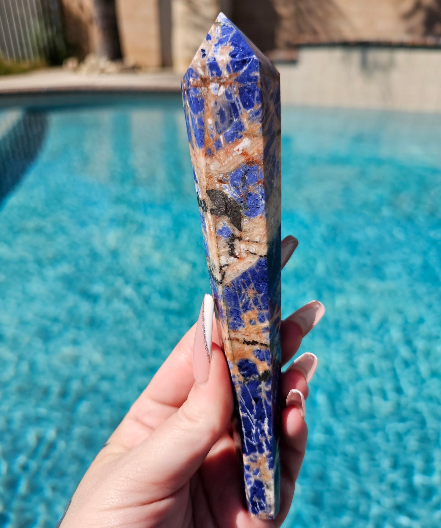 Sodalite Wand #2