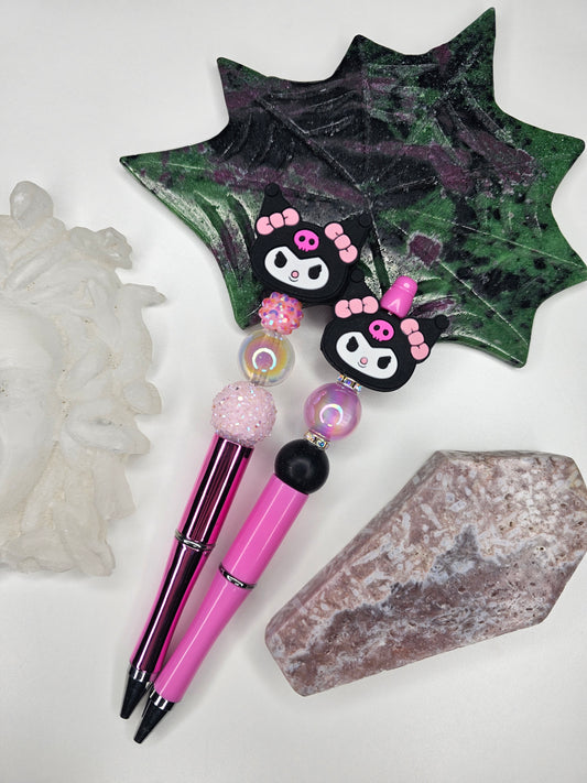 Kuromi Beaded Pen