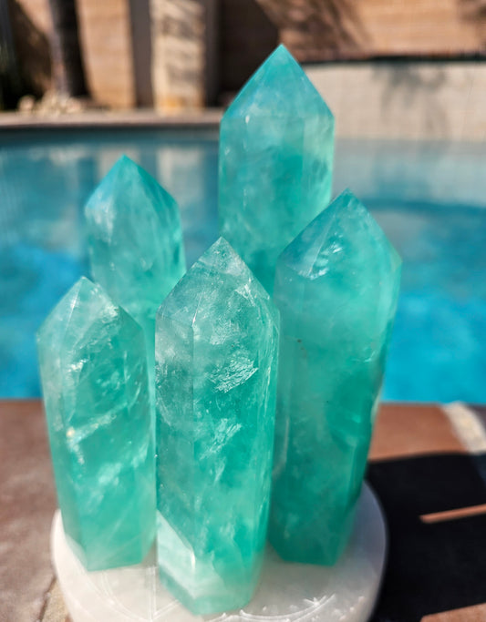 (1) Baja Fluorite Tower