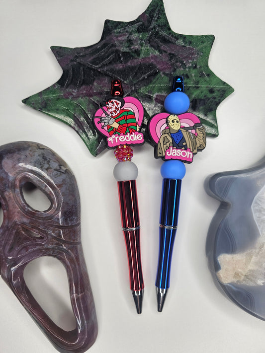 Spooky Bestie Beaded Pen