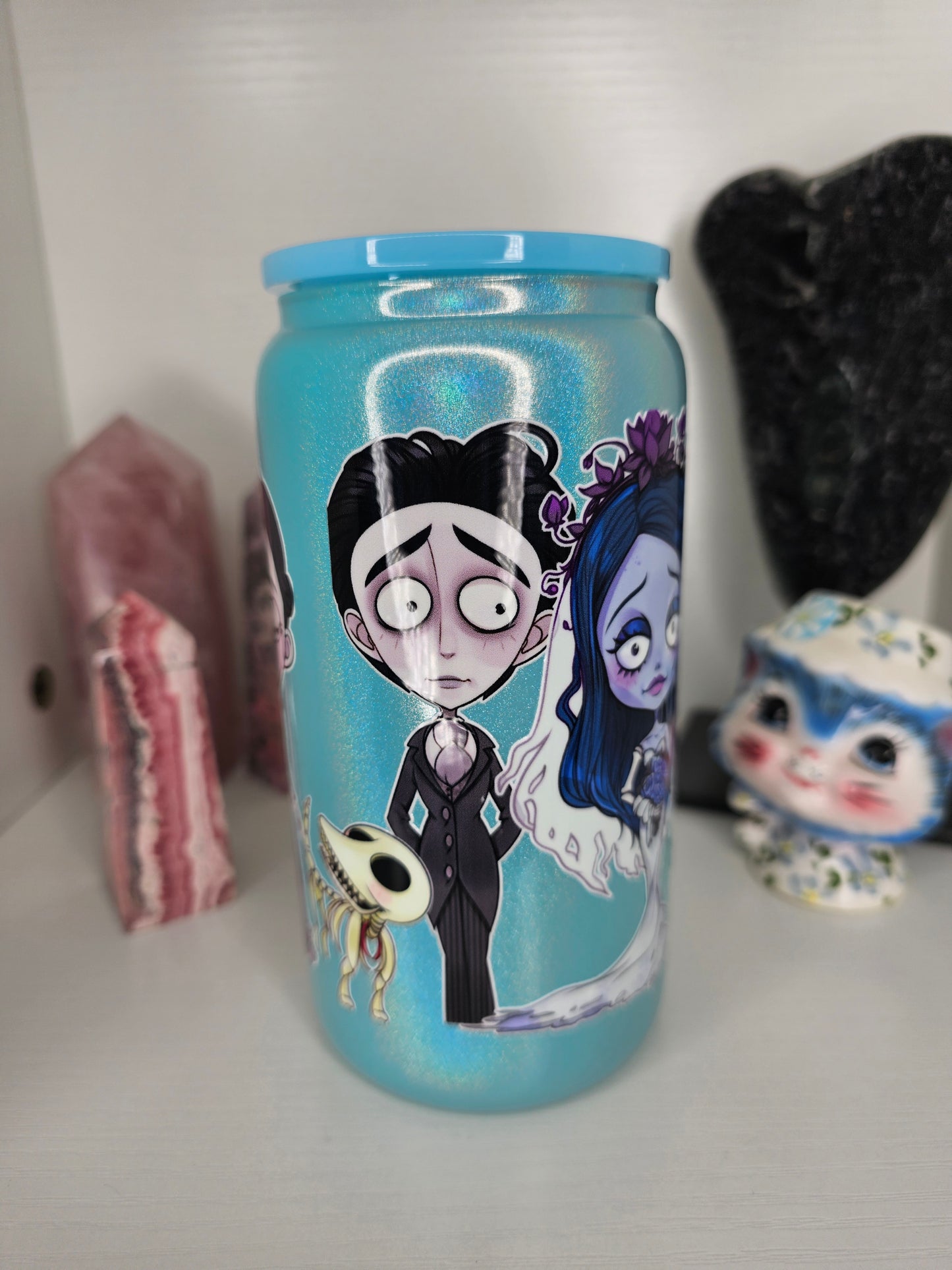 16oz Bride Corpse Glass Cup