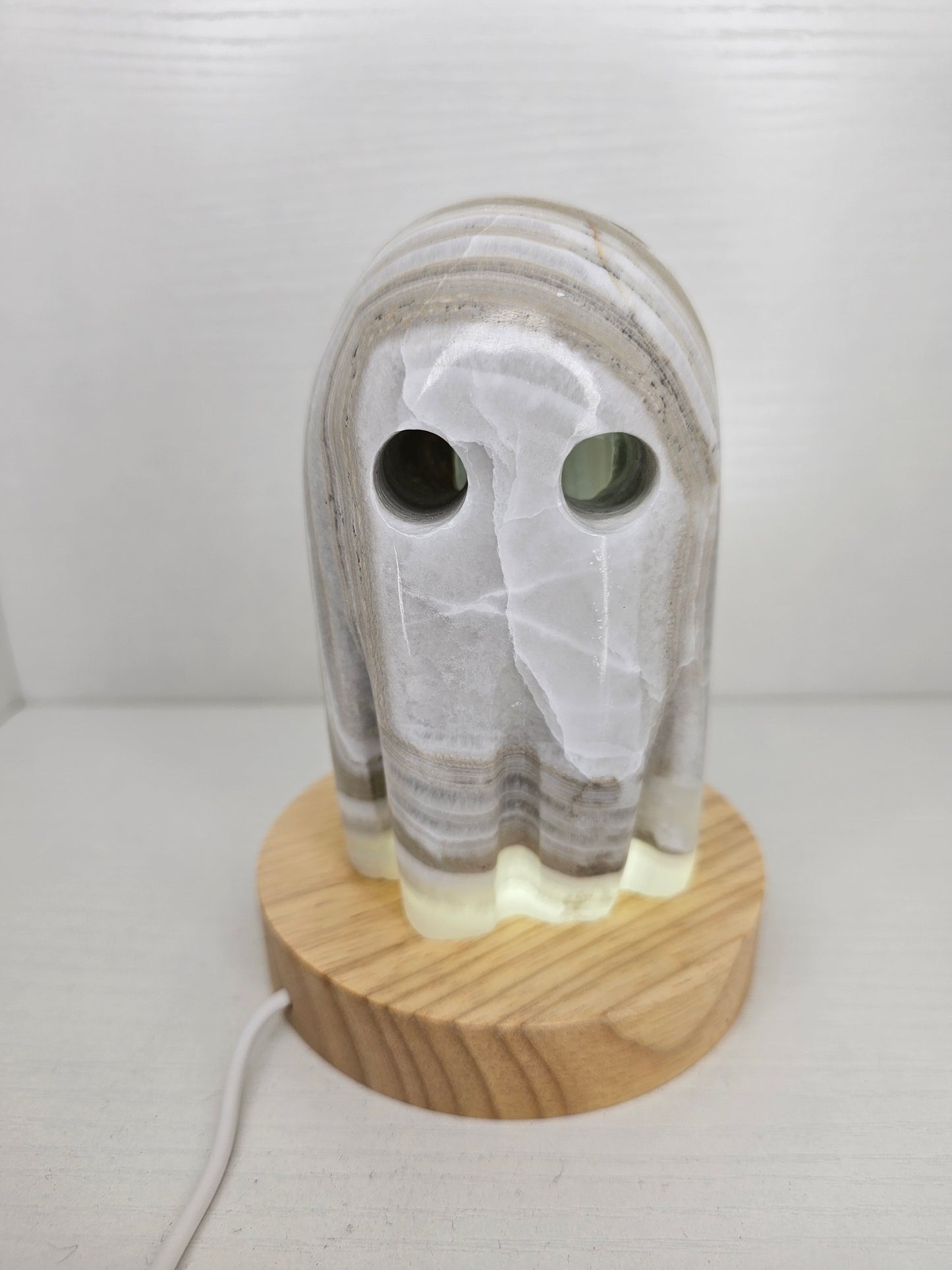 Grey Onyx Ghost Lamp #2