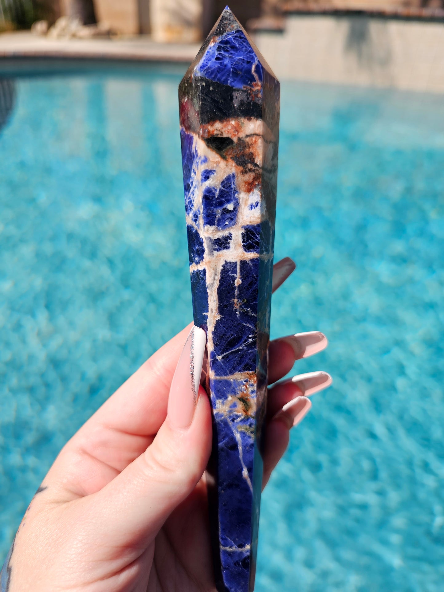 Sodalite Wand #3