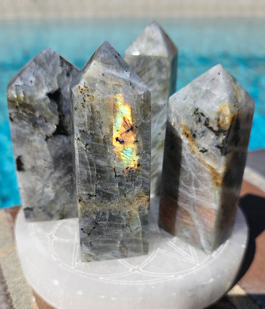 Labradorite Obelisks