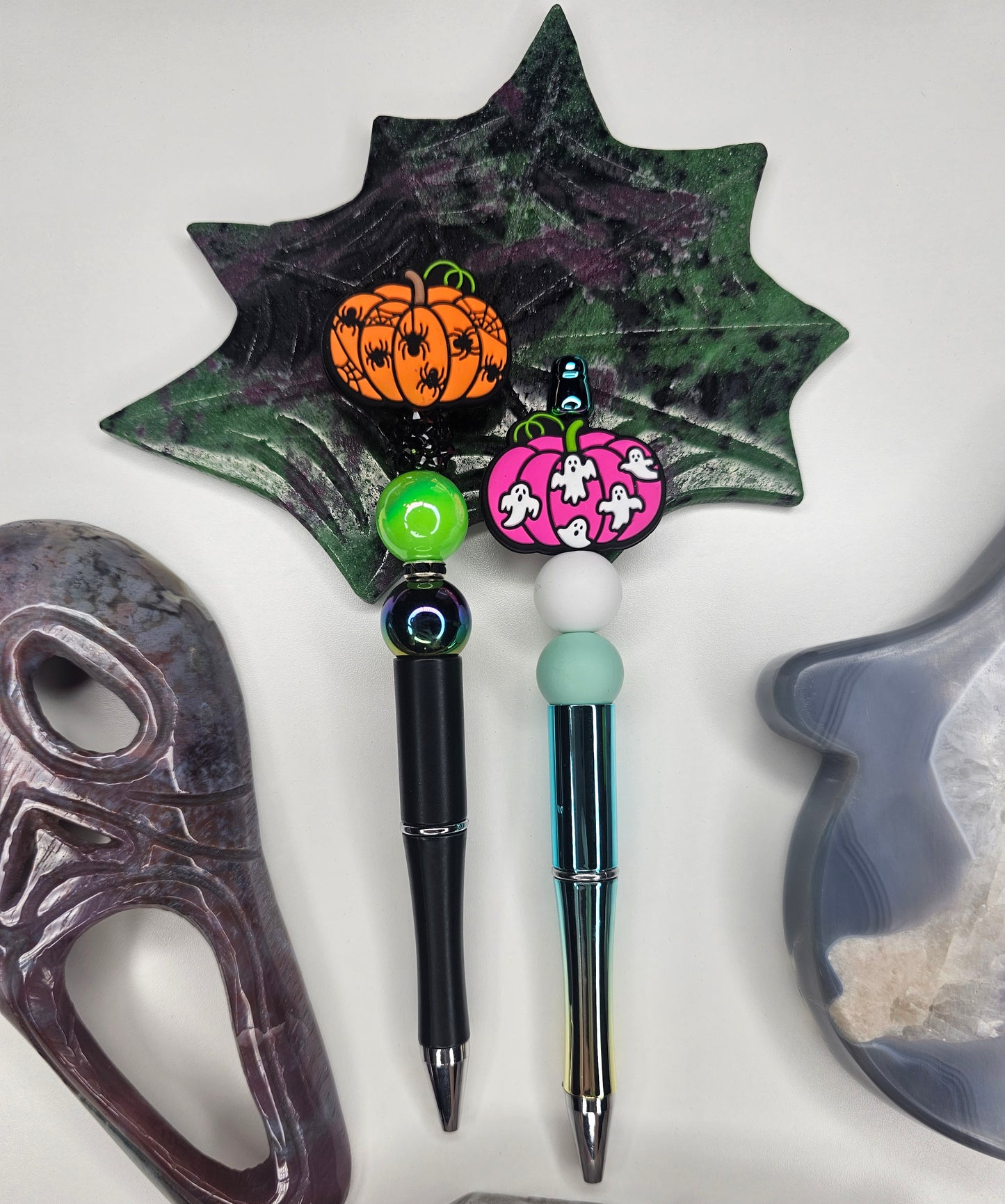 Pumpkin Season Beaded Pen