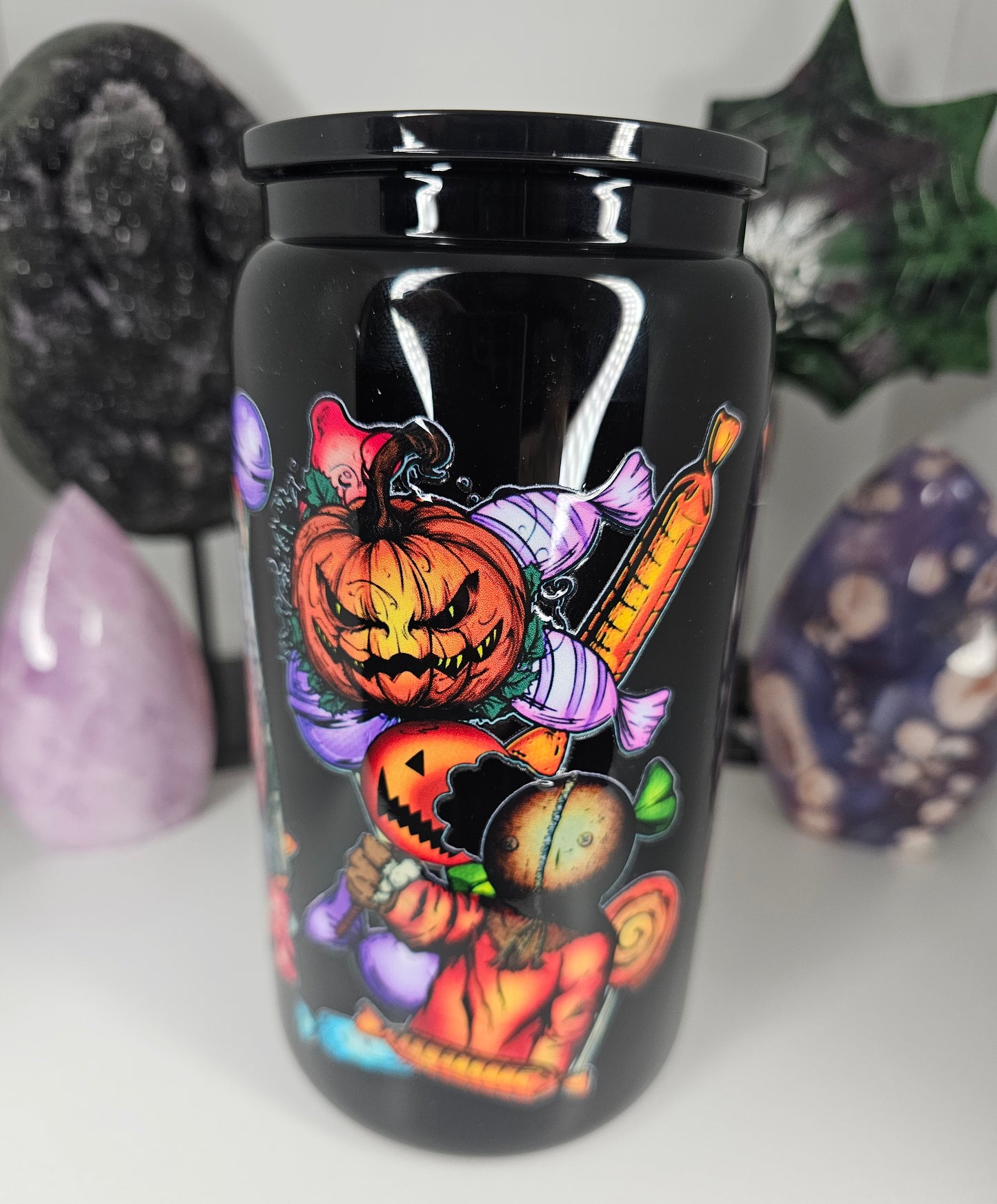 16oz Trick r' Treat Glass Cup