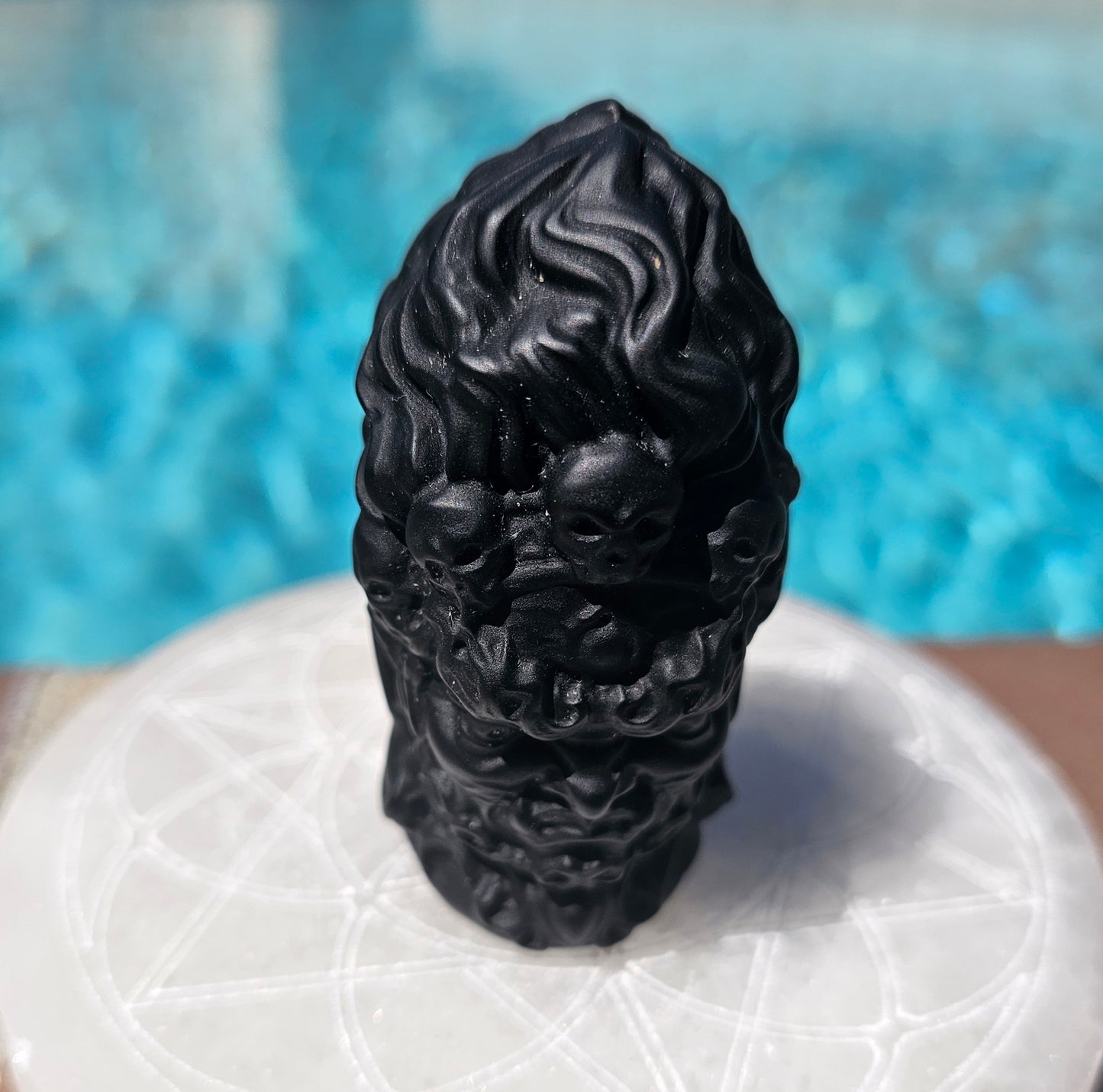 Black Obsidian Buddah