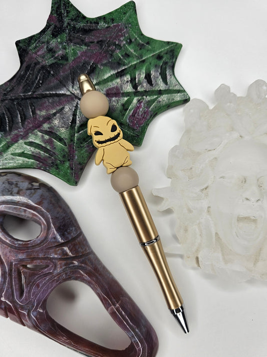 Neutral Boogie Beaded Pen