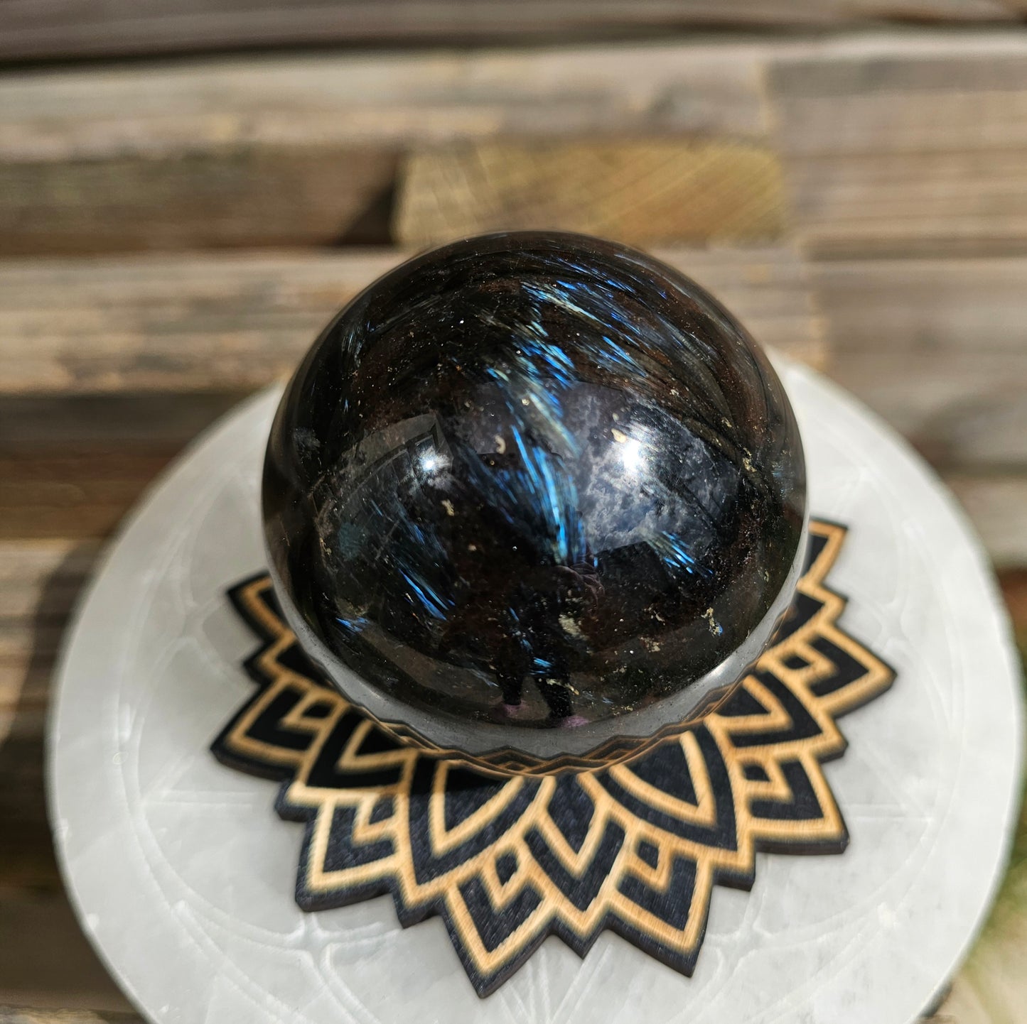 Astrophyllite Sphere
