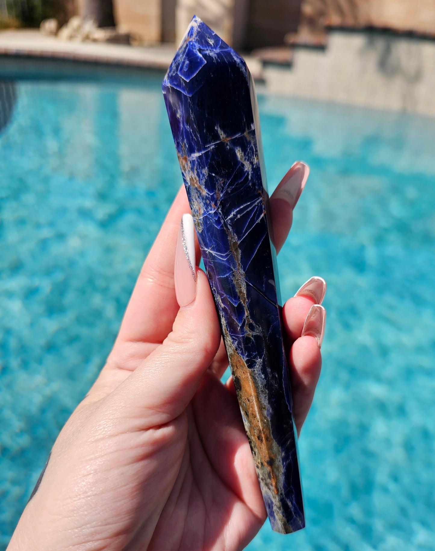 Sodalite Wand #1