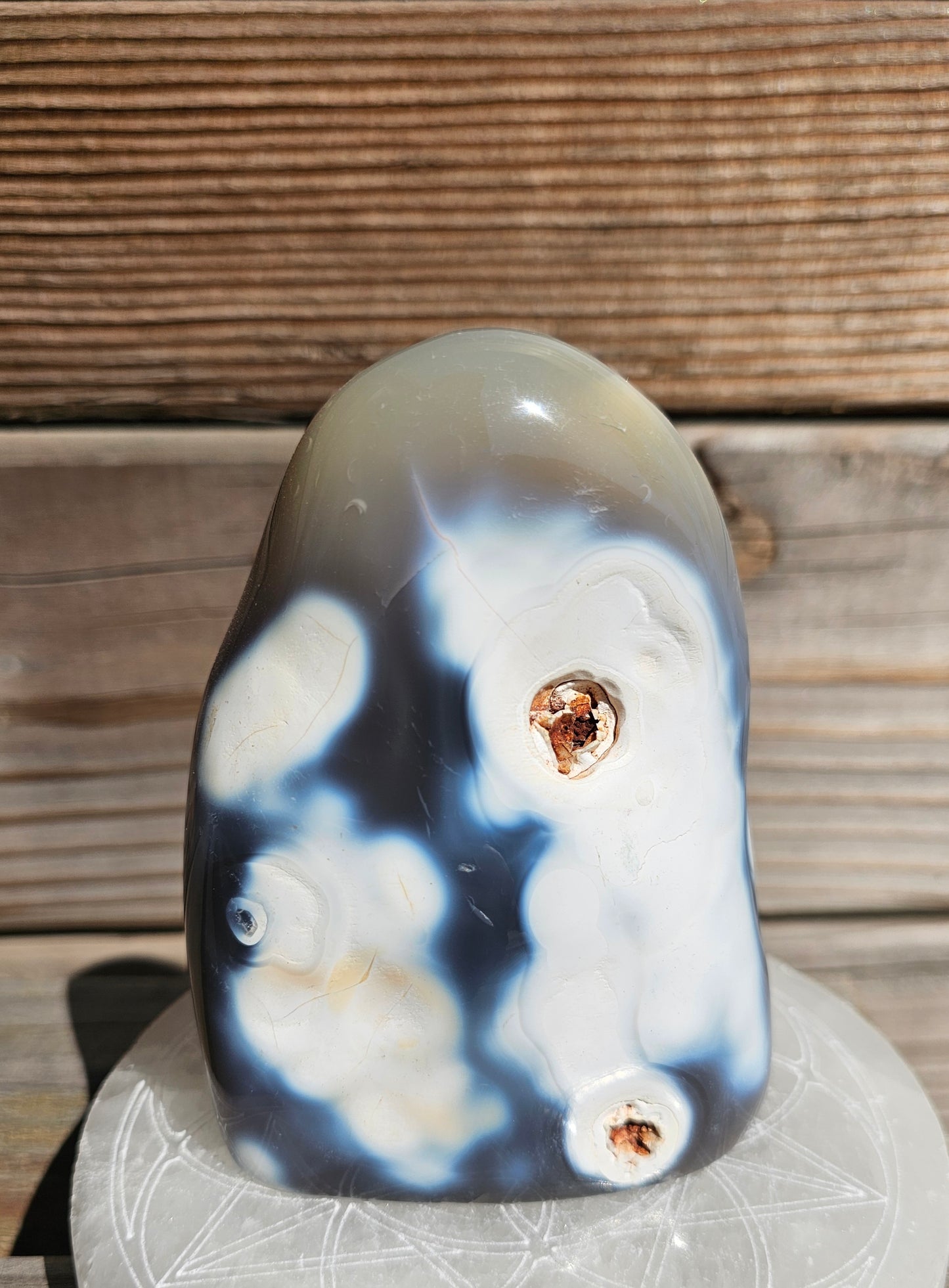 Orca Agate Freeform (B)