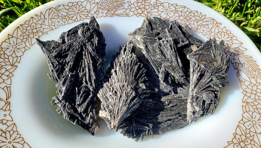 Raw Black Kyanite