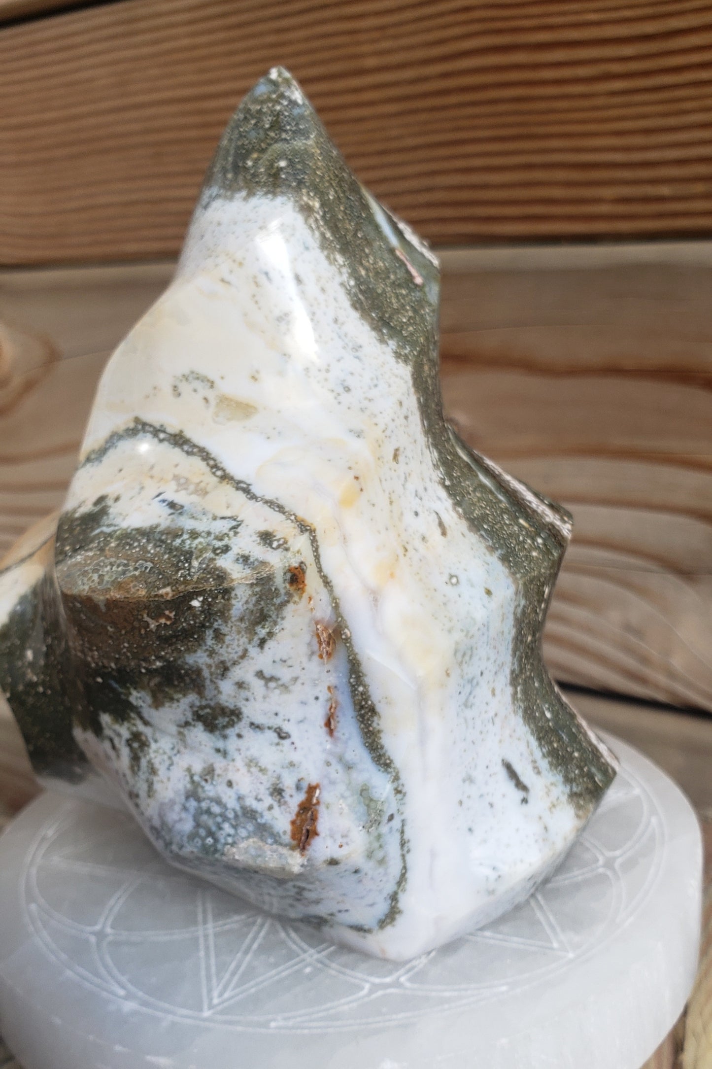 2.3lb Ocean Jasper Flame