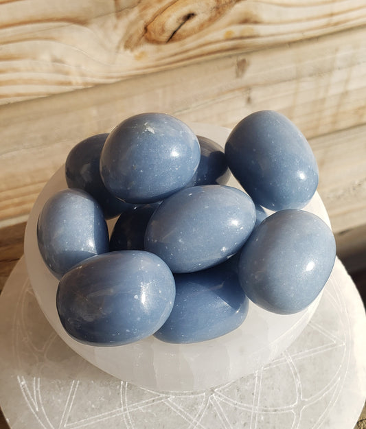 Angelite Tumbled Stone