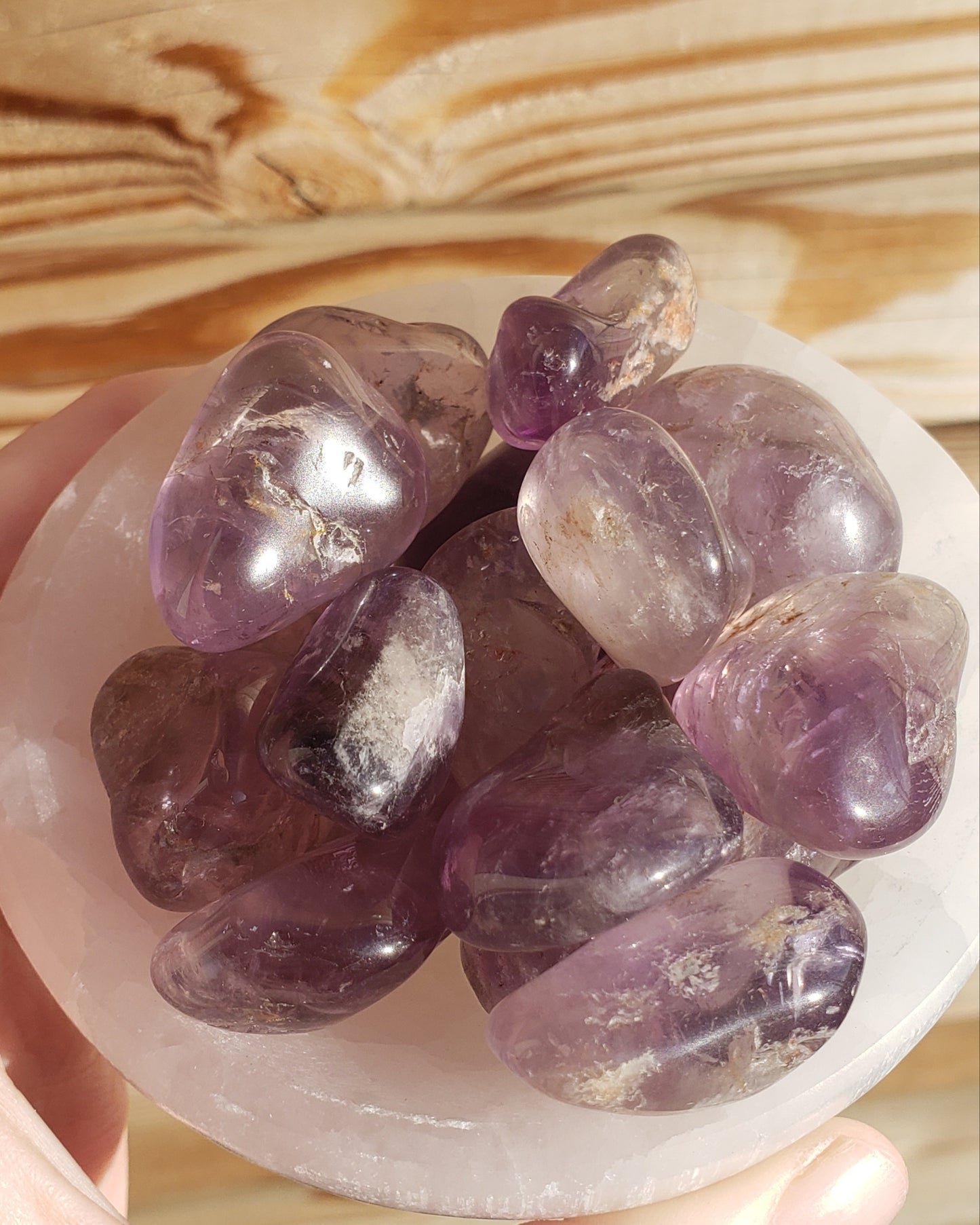 Amethyst Tumbled Stone