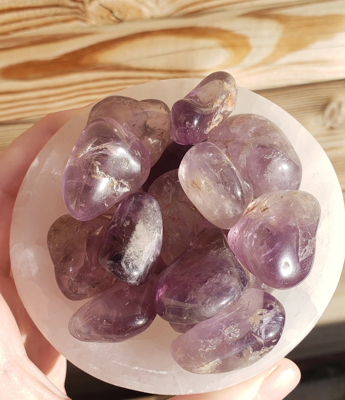 Amethyst Tumbled Stone