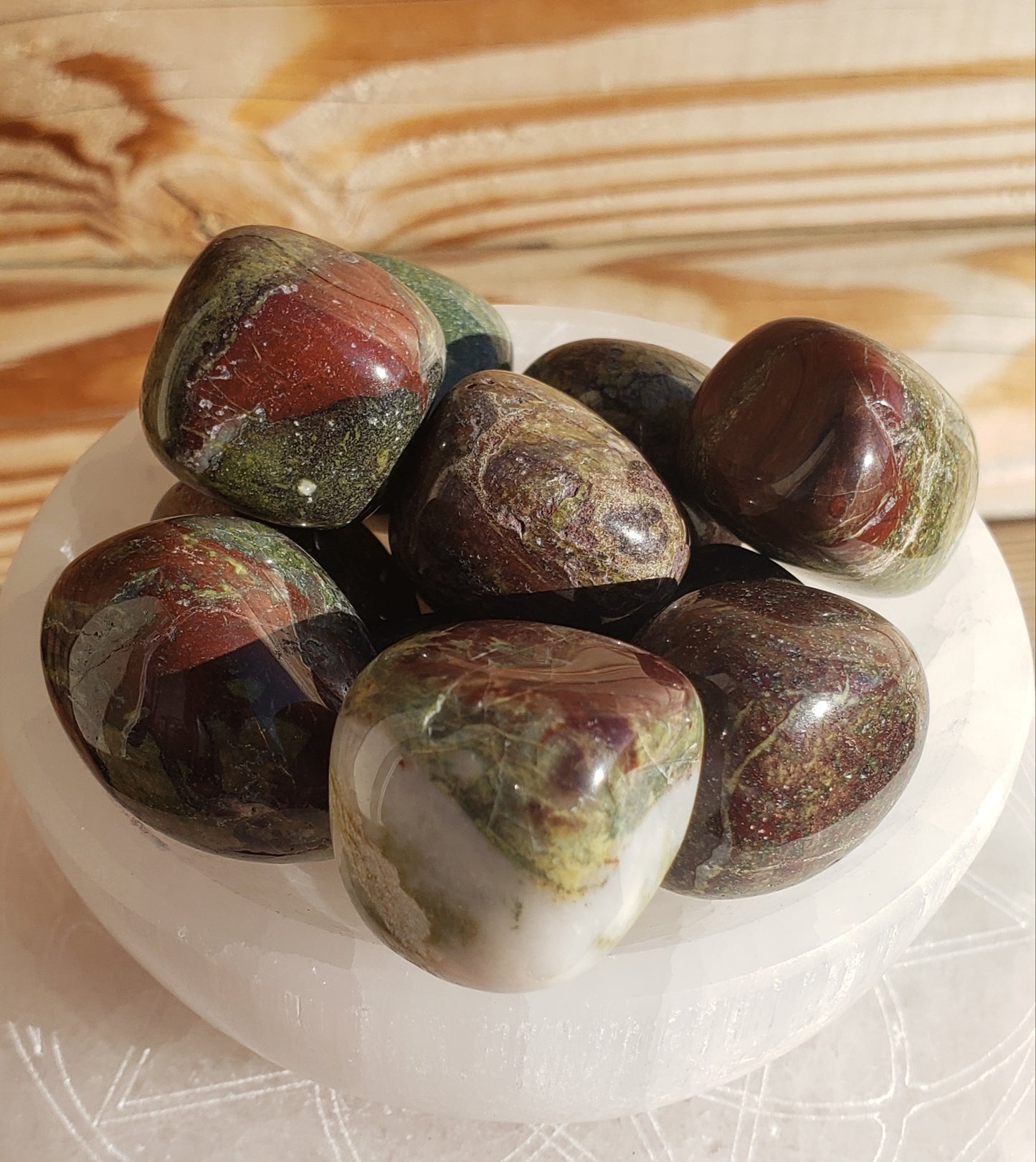 Dragon Bloodstone Tumbled Stone