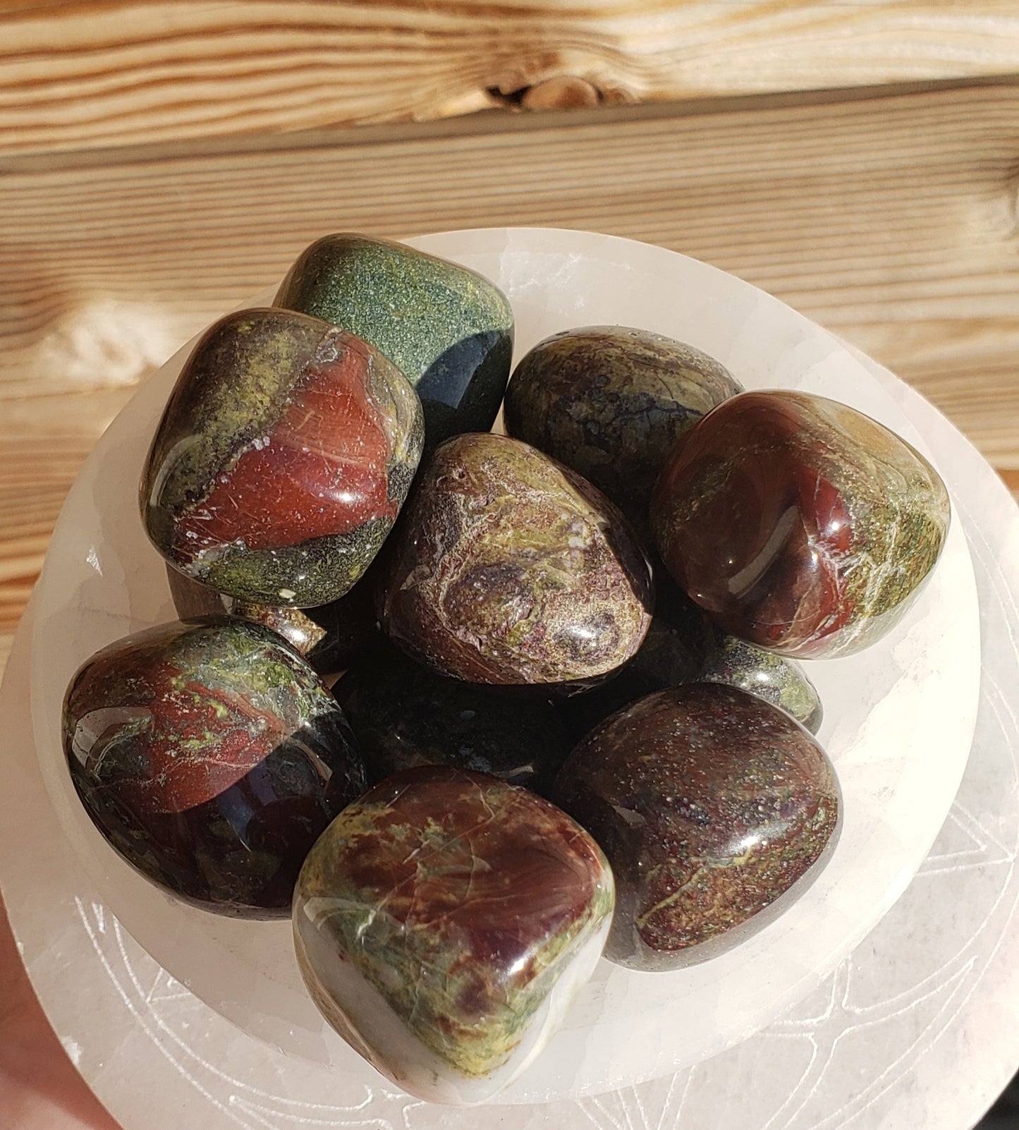 Dragon Bloodstone Tumbled Stone