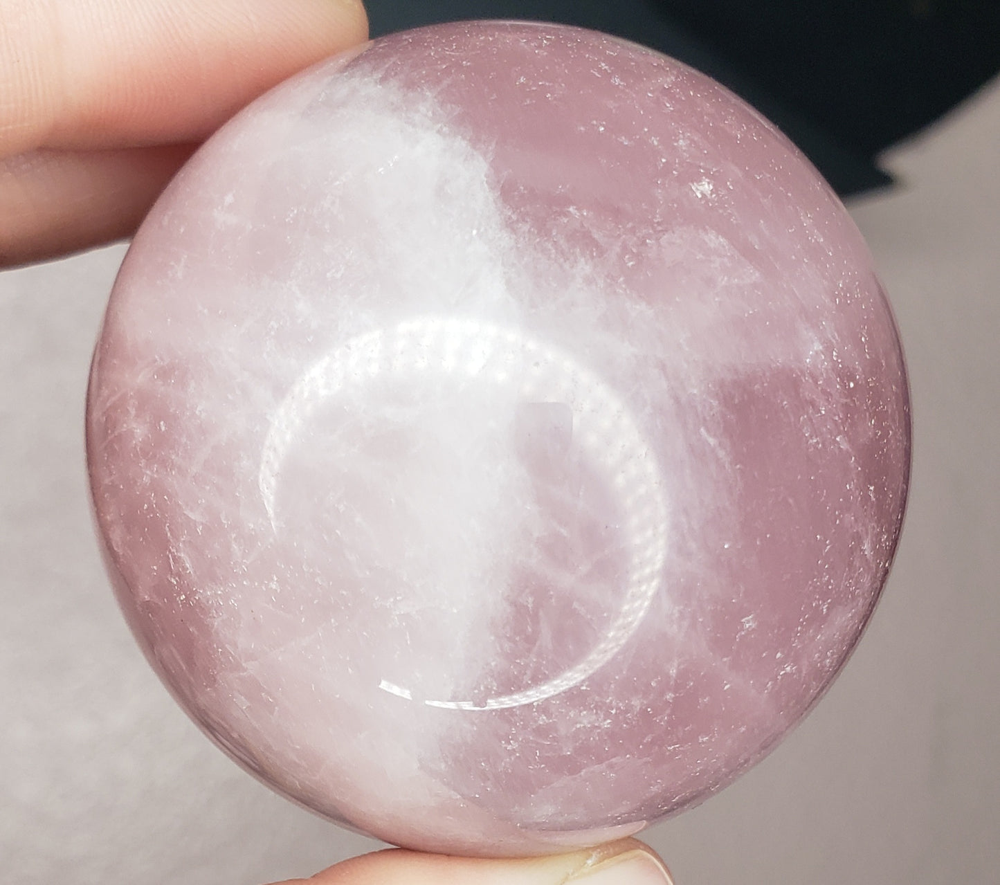 Large Rose Quartz Sphere (A)