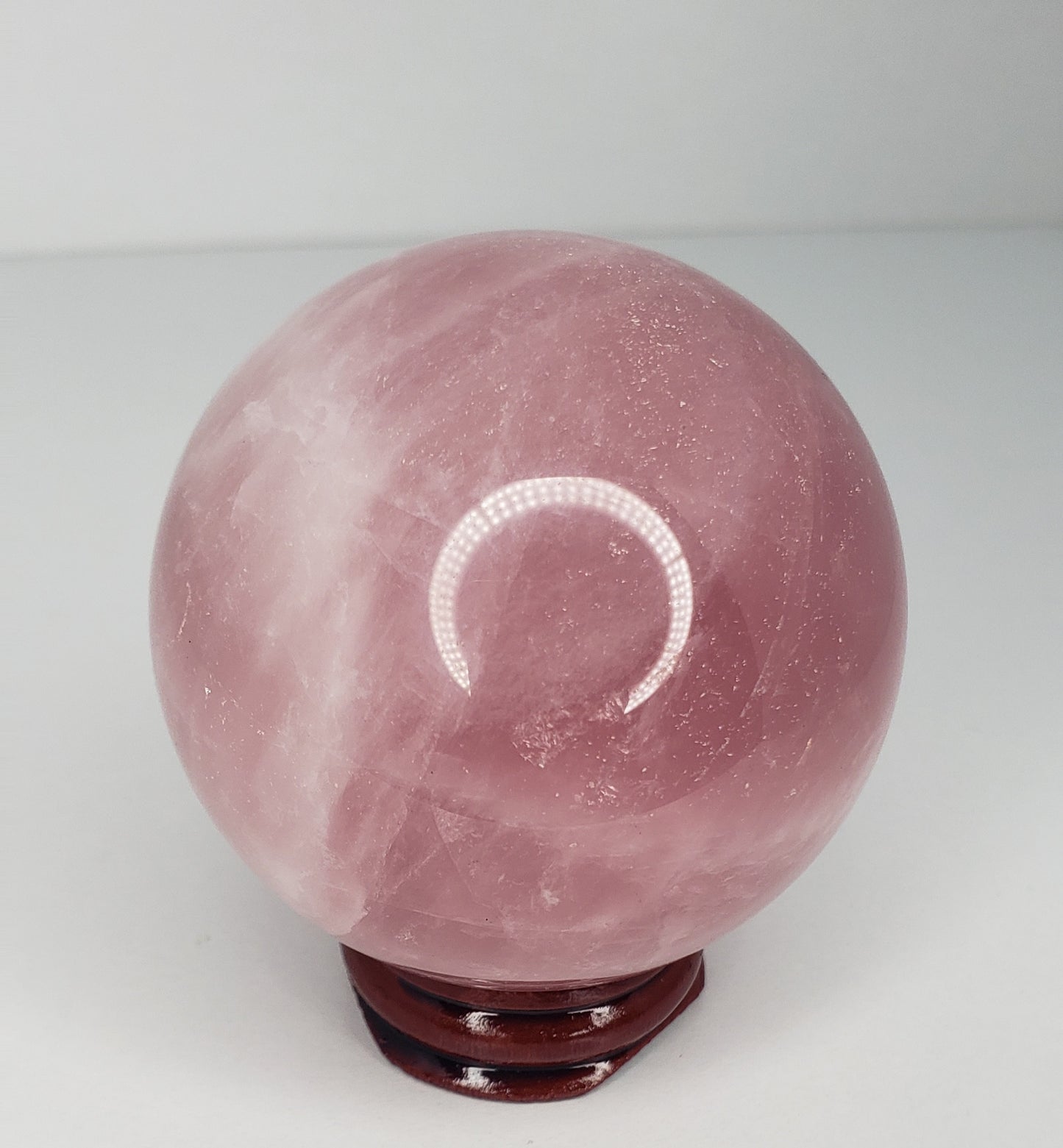 Large Rose Quartz Sphere (A)