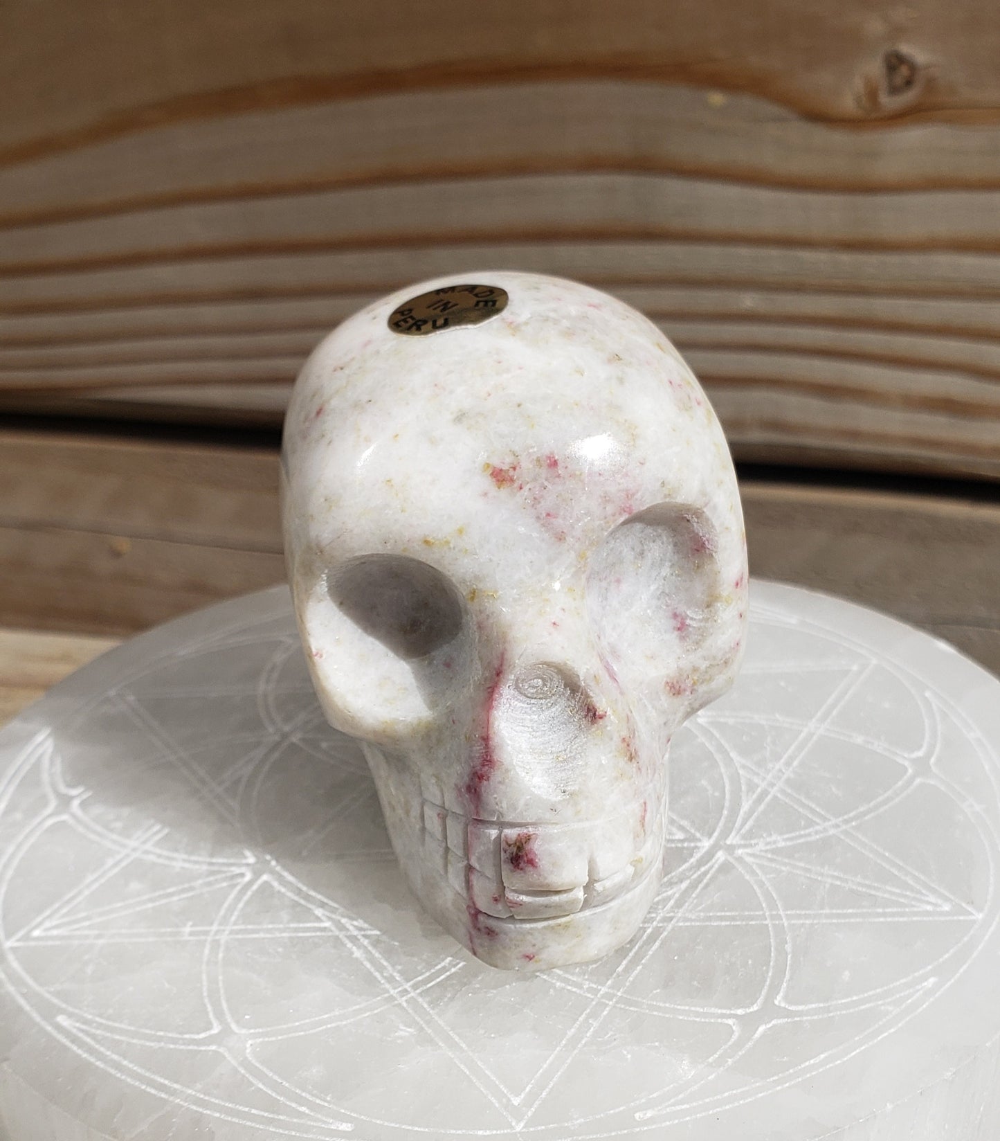 Cinnabarite Skull